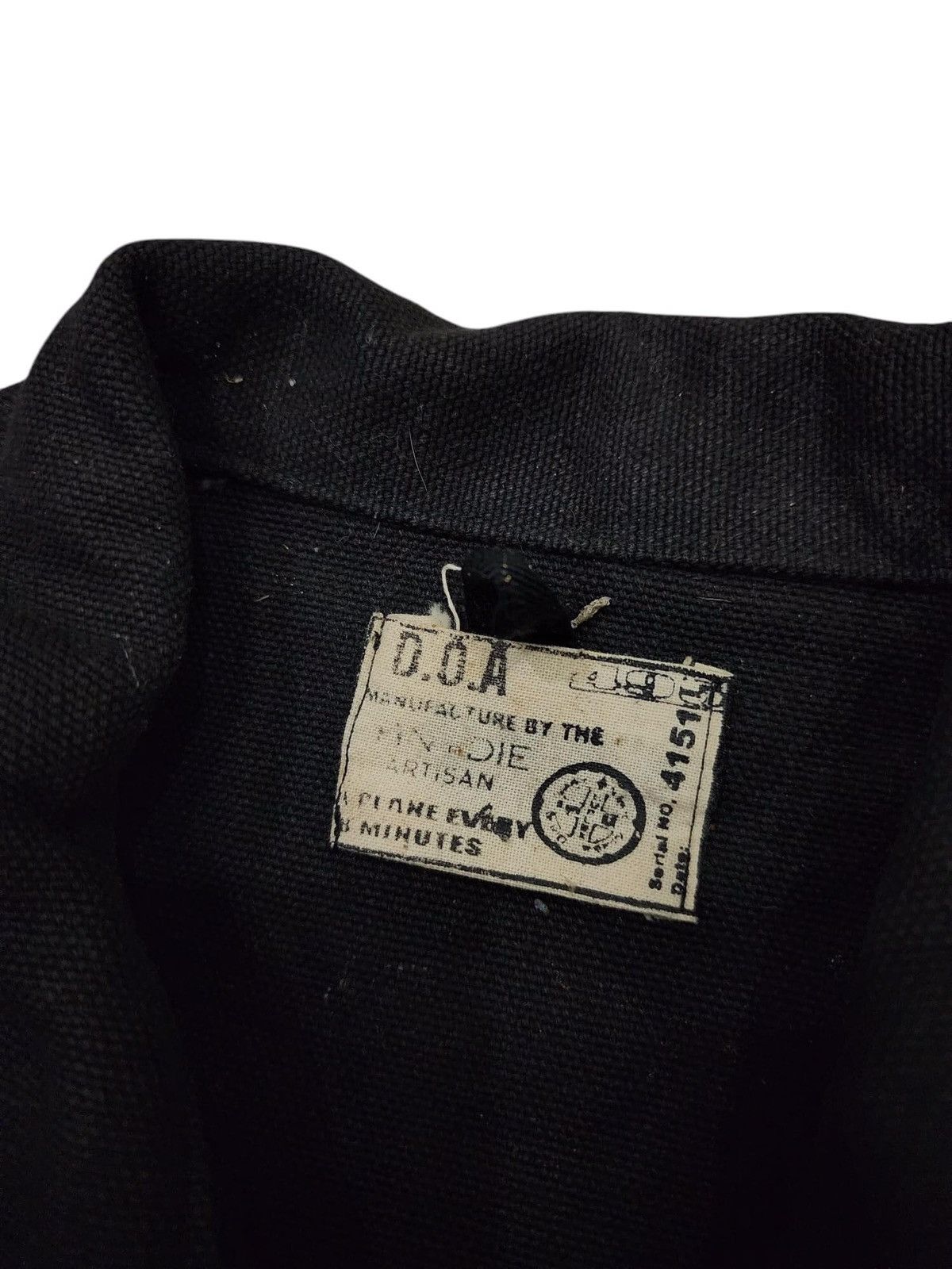 Japanese Brand 💥PUNK💥Gothic DOA Seditionaries Canvas Skull Parka F289 Size US L / EU 52-54 / 3 - 4 Thumbnail