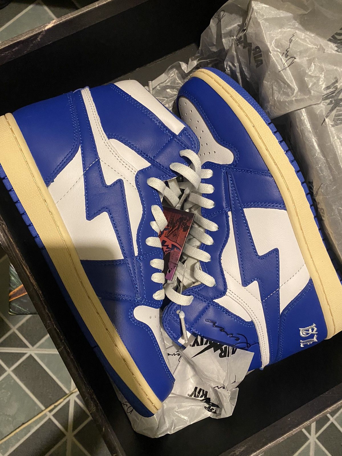 Kool Kiy/Air Kiy BLUE LA (Size SUPER RARE BRAND NEW!!