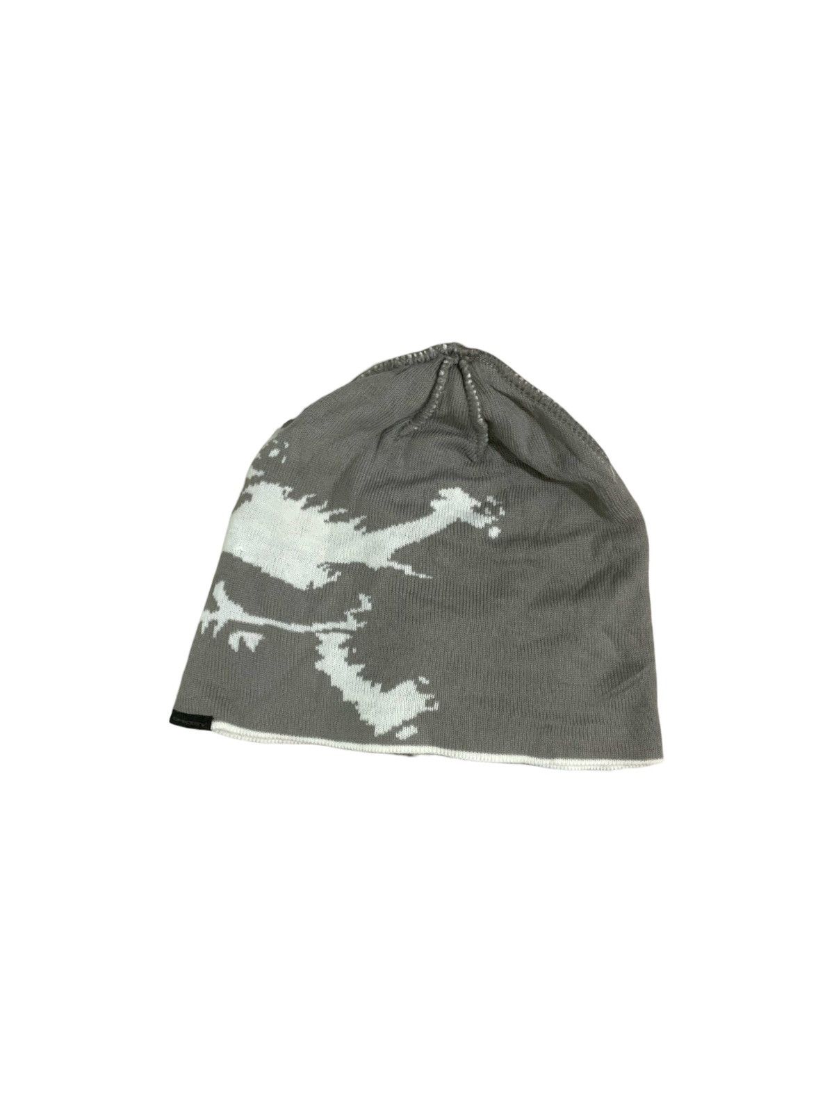 Oakley 🔥 Oakley White Skull Logo Beanie Gorpcore Hat Size ONE SIZE - 4 Thumbnail
