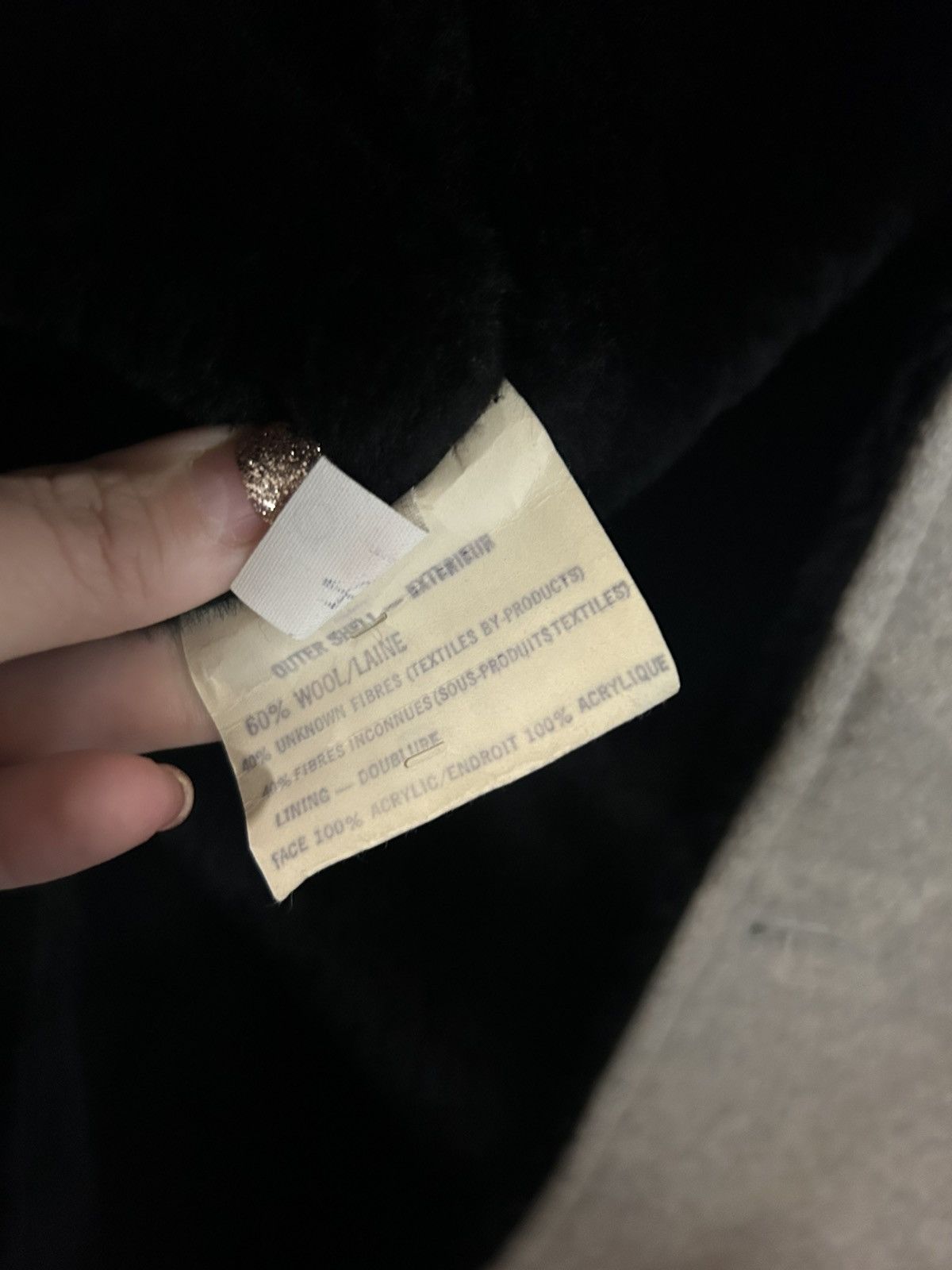 Sears Gray Vintage Sears Coat 1970 Faux Fur Collar Sz 38 Wool Mens Size US XS / EU 42 / 0 - 8 Thumbnail
