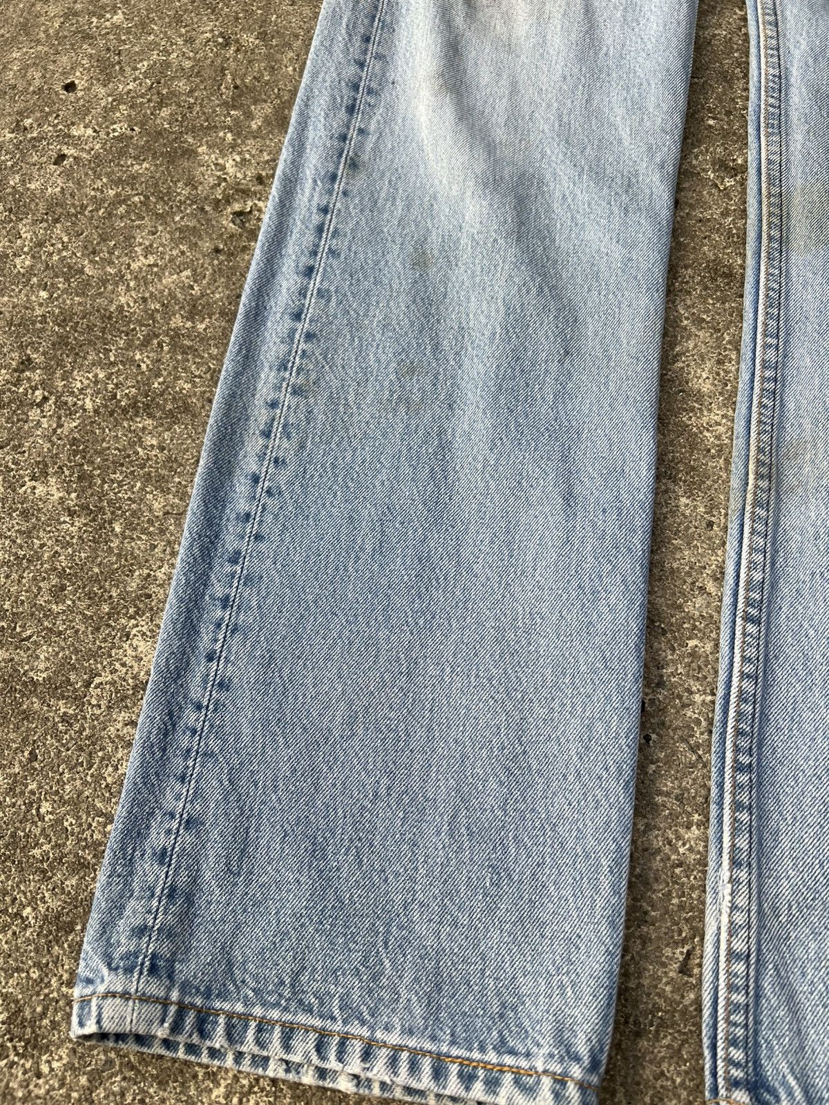 Levi's Vintage 90’s Levi’s 501xx Faded Distressed Mud Wash Jean#USA Size US 32 / EU 48 - 7 Thumbnail
