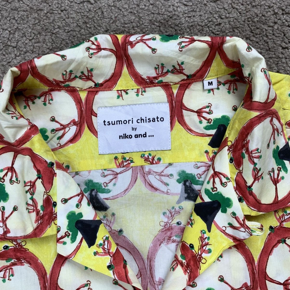 Tsumori Chisato TSUMORI CHISATO By Niko And Open Collar Shirt Boxy Over Size Size US M / EU 48-50 / 2 - 6 Thumbnail