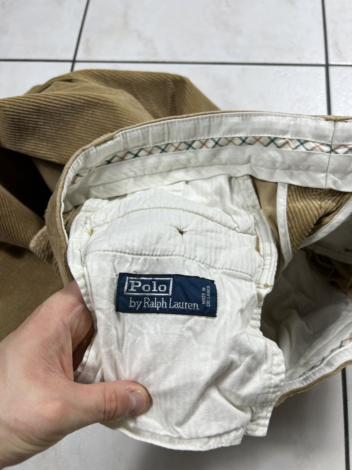 Polo Ralph Lauren Vintage 90s Polo by Ralph Lauren corduroy pants old money Size US 32 / EU 48 - 17 Thumbnail