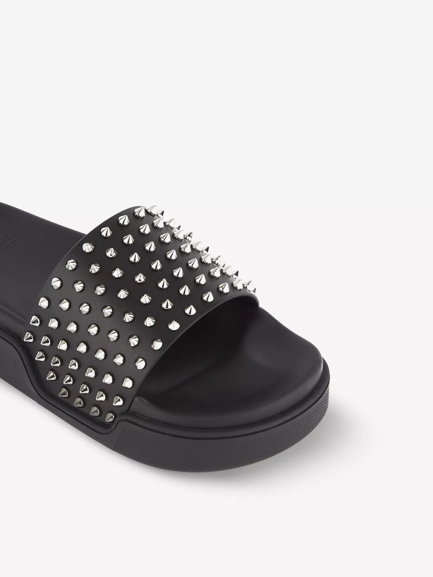 Christian Louboutin o1w1db10425 Slips in Black Size US 11 / EU 44 - 4 Thumbnail