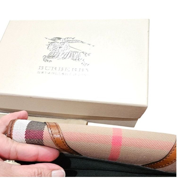 Louis Vuitton Burberry House Check Fabric & Leather Leighton Wallet Size ONE SIZE - 6 Thumbnail