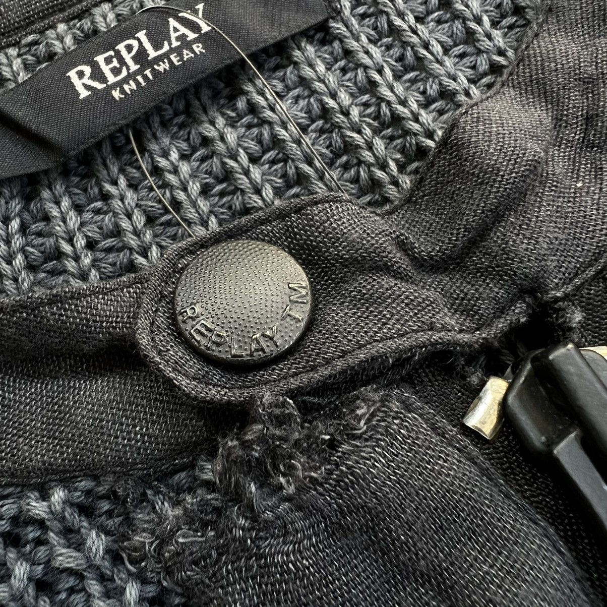 Replay Replay Rick Owen Style Zip Knitwear jacket Size US L / EU 52-54 / 3 - 5 Thumbnail