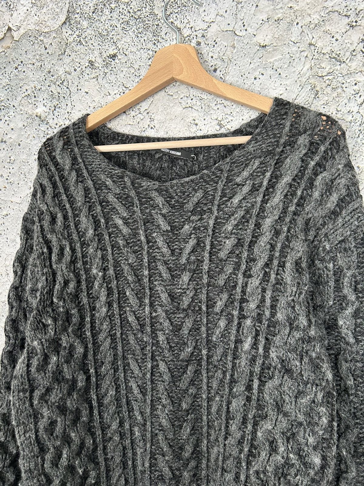 Japanese Brand Vintage Takeshy Kurosawa Knitted Wool Sweater Avant-garde Size US M / EU 48-50 / 2 - 3 Thumbnail