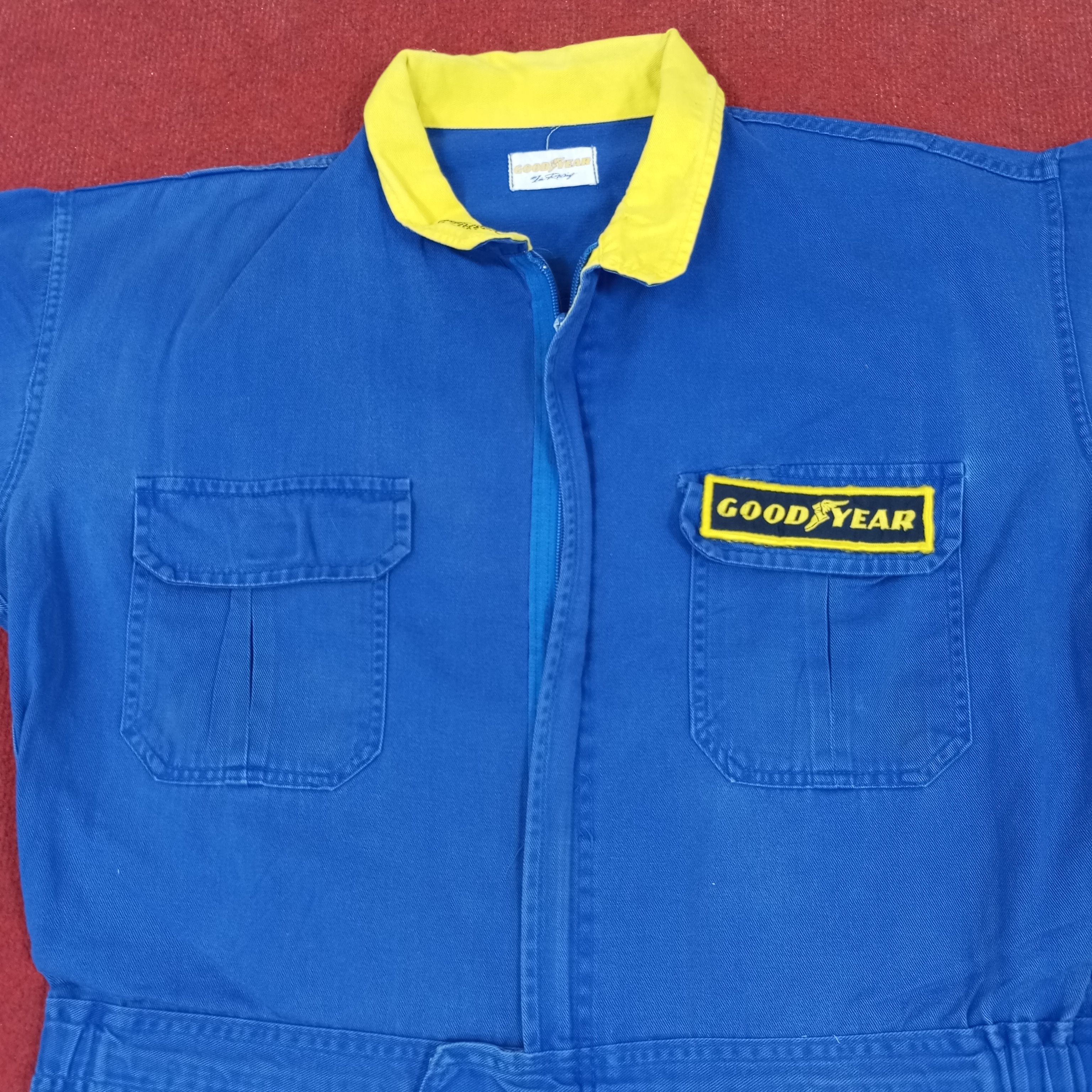 Vintage Good Year Racing Motorsports Racing Workwear Coverall Jacket Size US XL / EU 56 / 4 - 5 Thumbnail