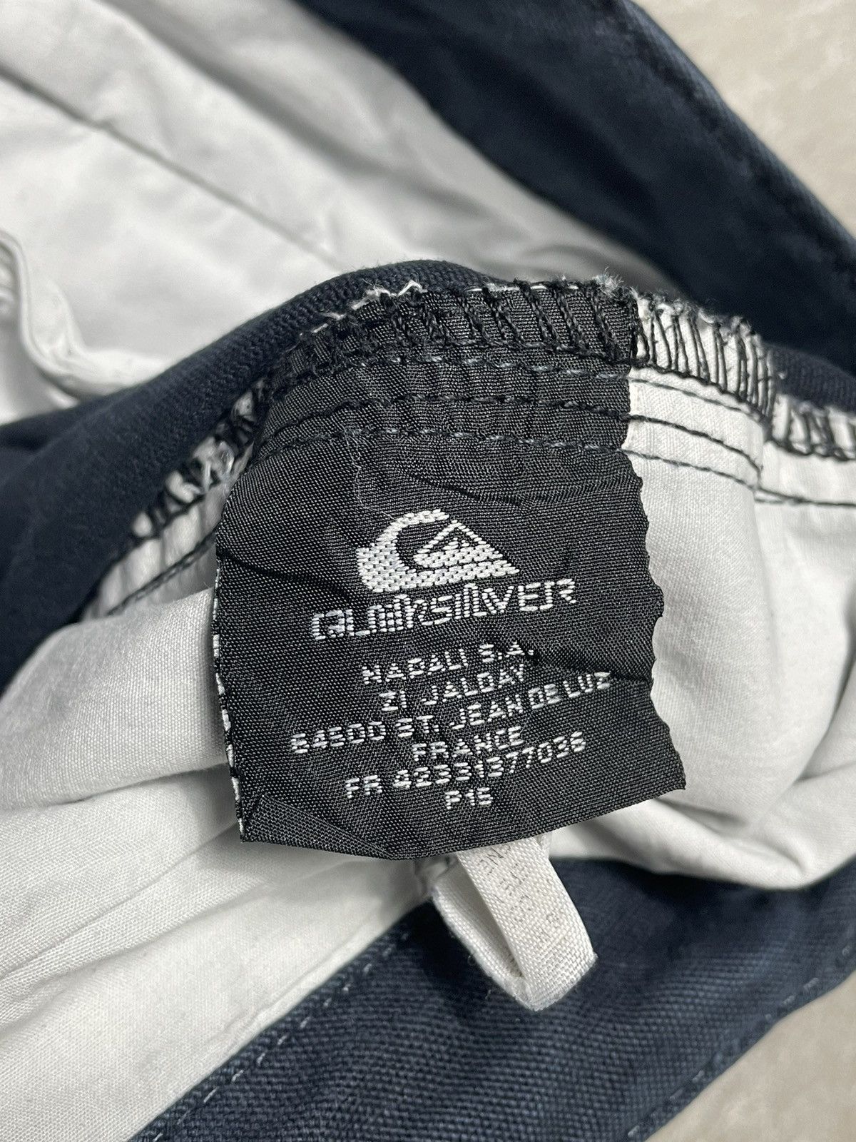 Quicksilver Crazy Vintage Y2K 2000s Baggy Cream Quiksilver Skater Cargo Size US 36 / EU 52 - 9 Thumbnail