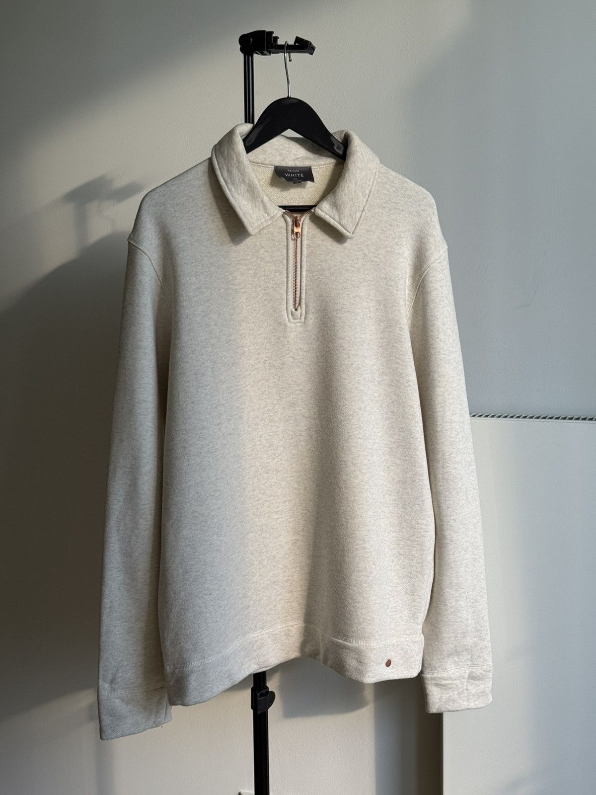 Private White V.C. Private White V.C. Half Zip Sweatshirt — (Size 6) Size US XL / EU 56 / 4 - 2 Thumbnail