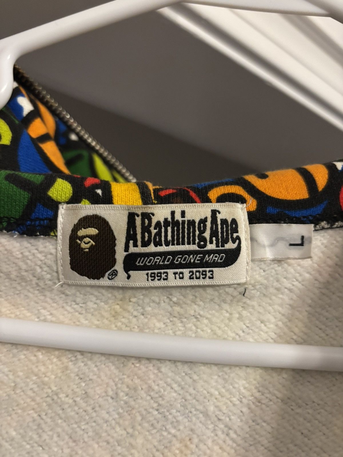 Bape Baby milo marvel comics full zip Size US L / EU 52-54 / 3 - 3 Thumbnail