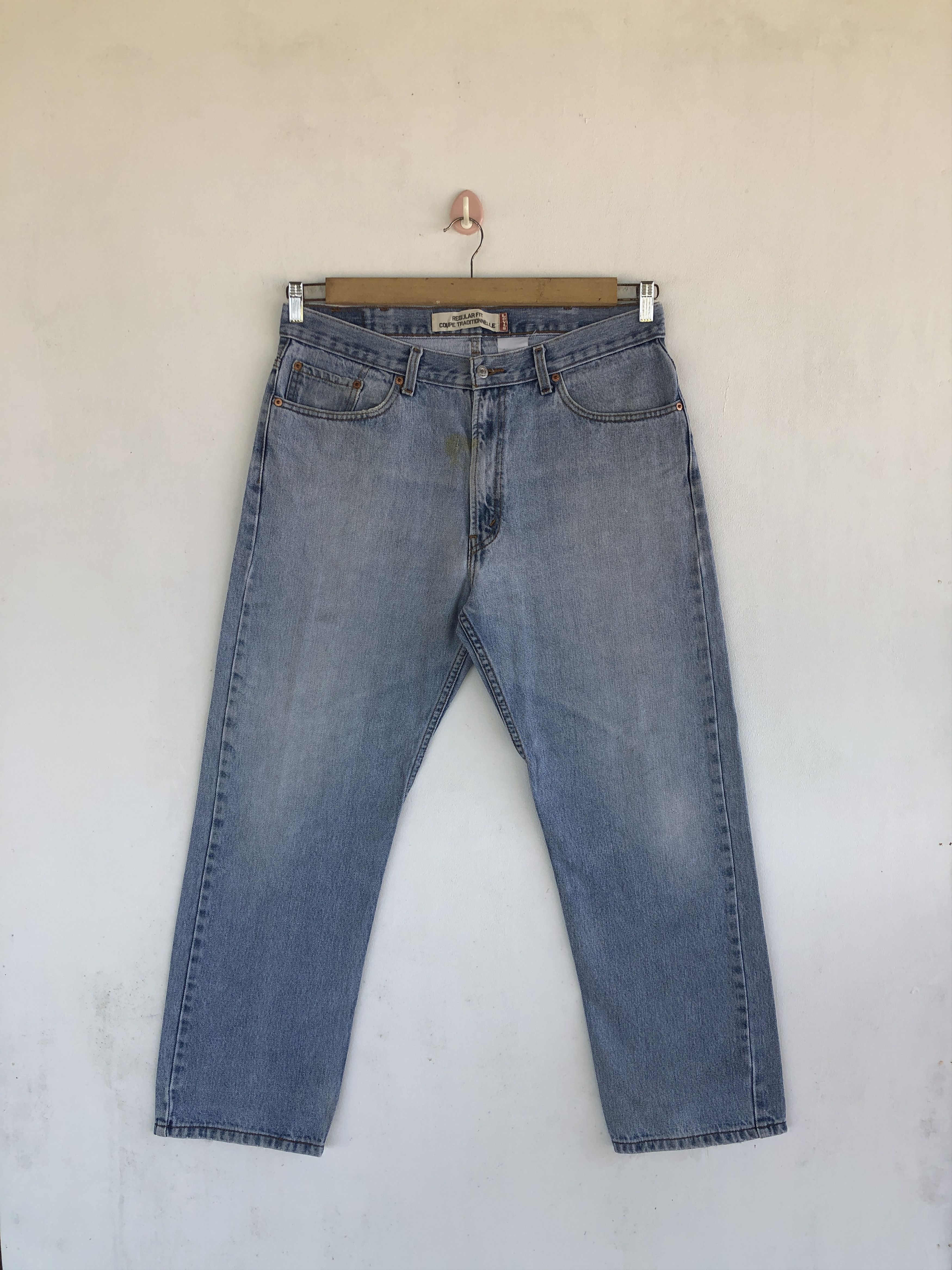 Levi's Vintage Levis Sun Faded Jeans Levis 550 Light Wash Denim Size US 36 / EU 52 - 1 Thumbnail