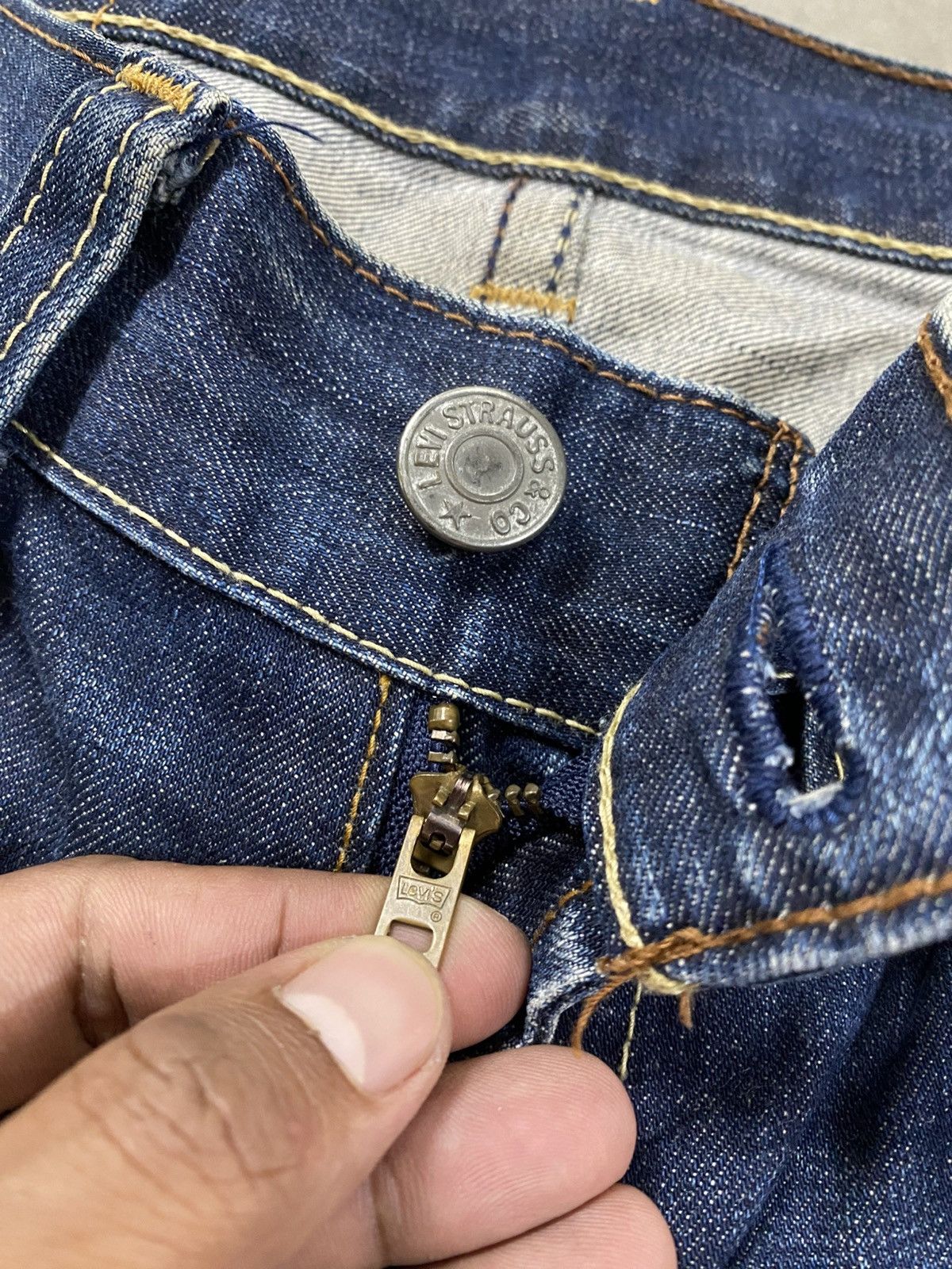 Levi's Vintage Jeans Levis Denim Lot 502 32x32 @282 imn Size US 32 / EU 48 - 5 Thumbnail