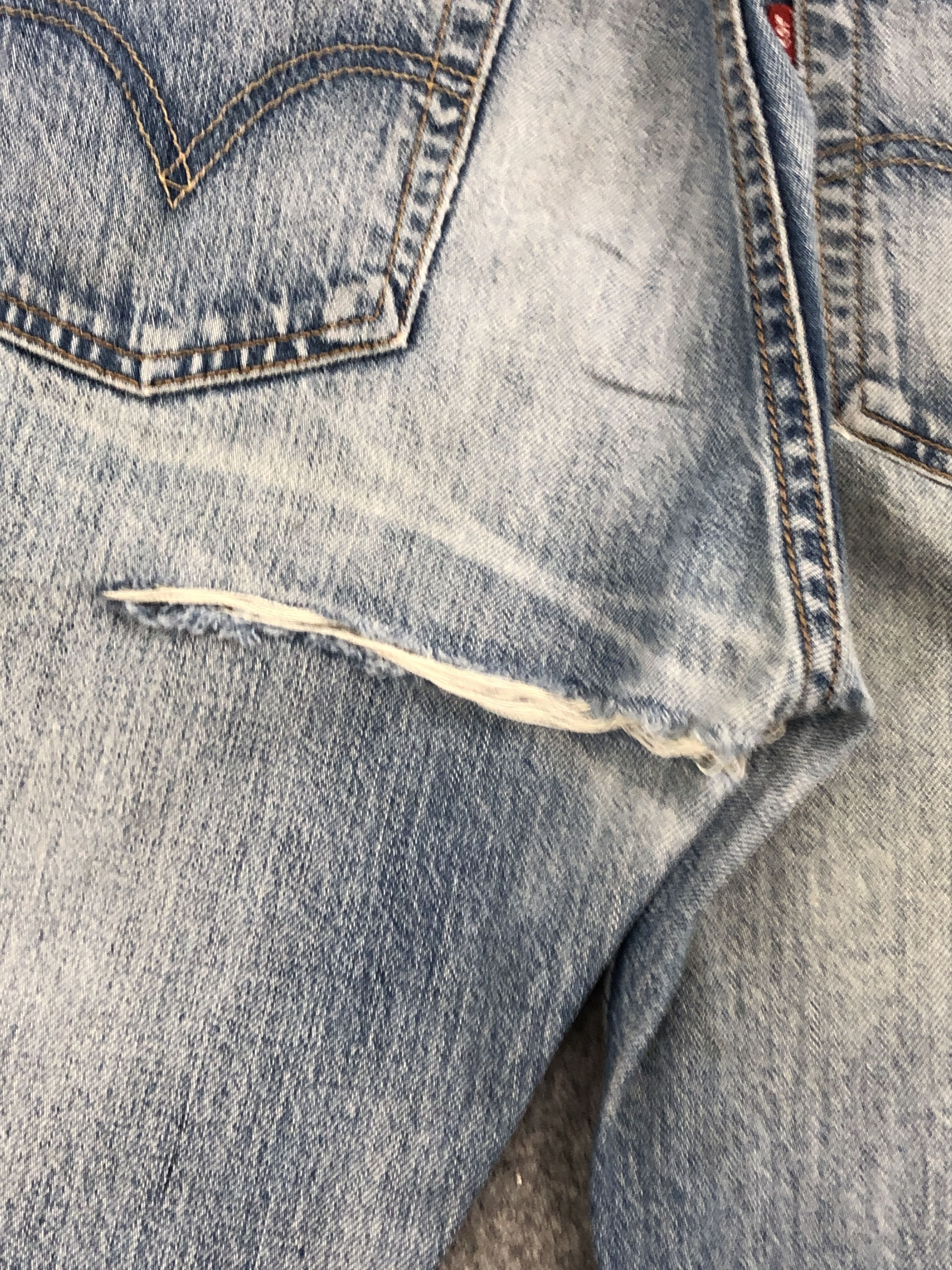 Levi's Stone Washed Vintage Levis 501 Jeans DP2312 Size US 29 - 12 Thumbnail