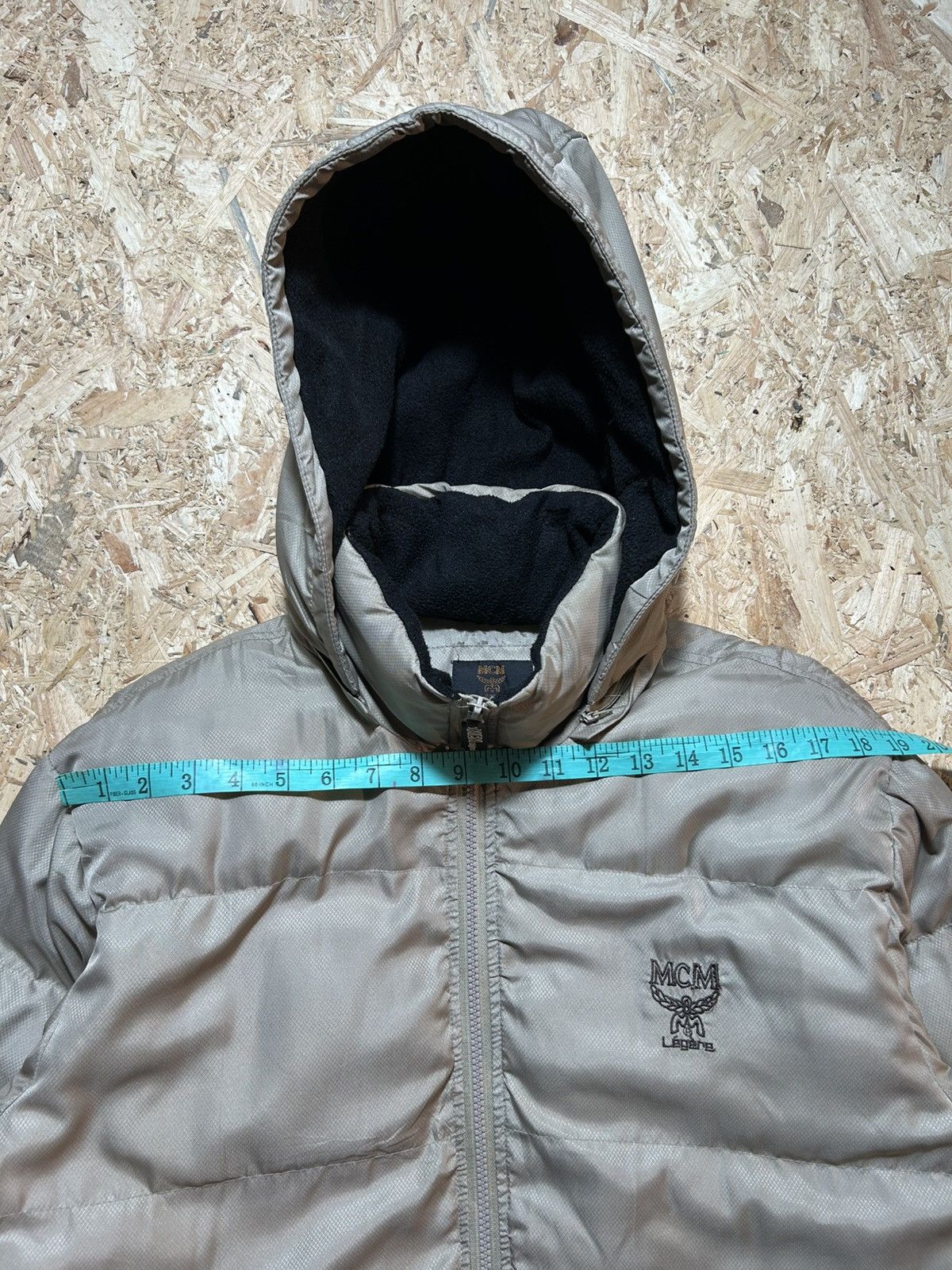 MCM Vintage MCM Puffer Hoodie Zipper Jacket Size US L / EU 52-54 / 3 - 16 Thumbnail
