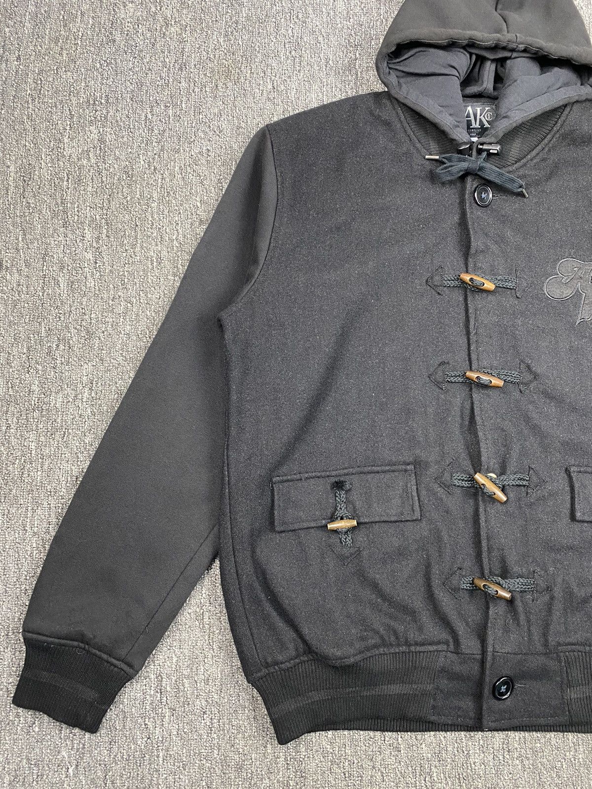 Akomplice × Japanese Brand Akomplice Wool Toggle Varsity Jacket Size US XL / EU 56 / 4 - 5 Thumbnail