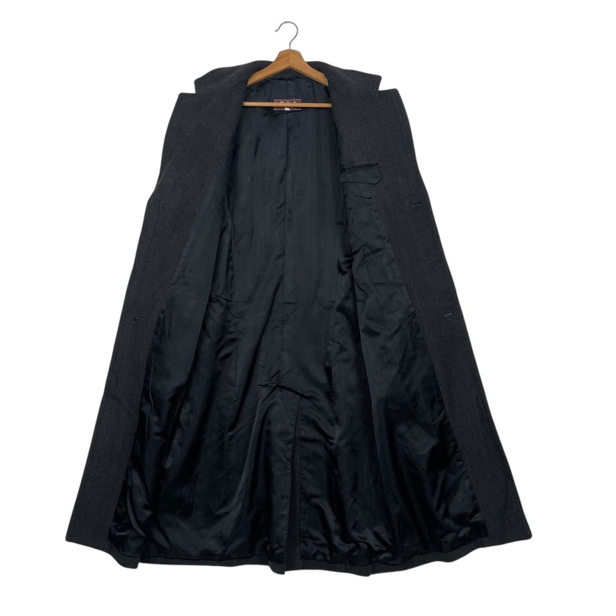 Thierry Mugler Vintage Thierry Mugler Herringbone Wool Coat Size US M / EU 48-50 / 2 - 11 Thumbnail