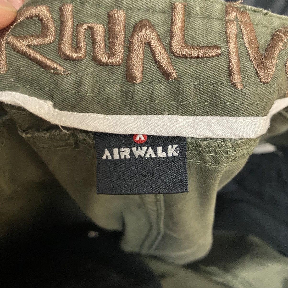 Airwalk DL Airwalk Green Cargo Multipocket Pants #C974 Size US 34 / EU 50 - 21 Thumbnail