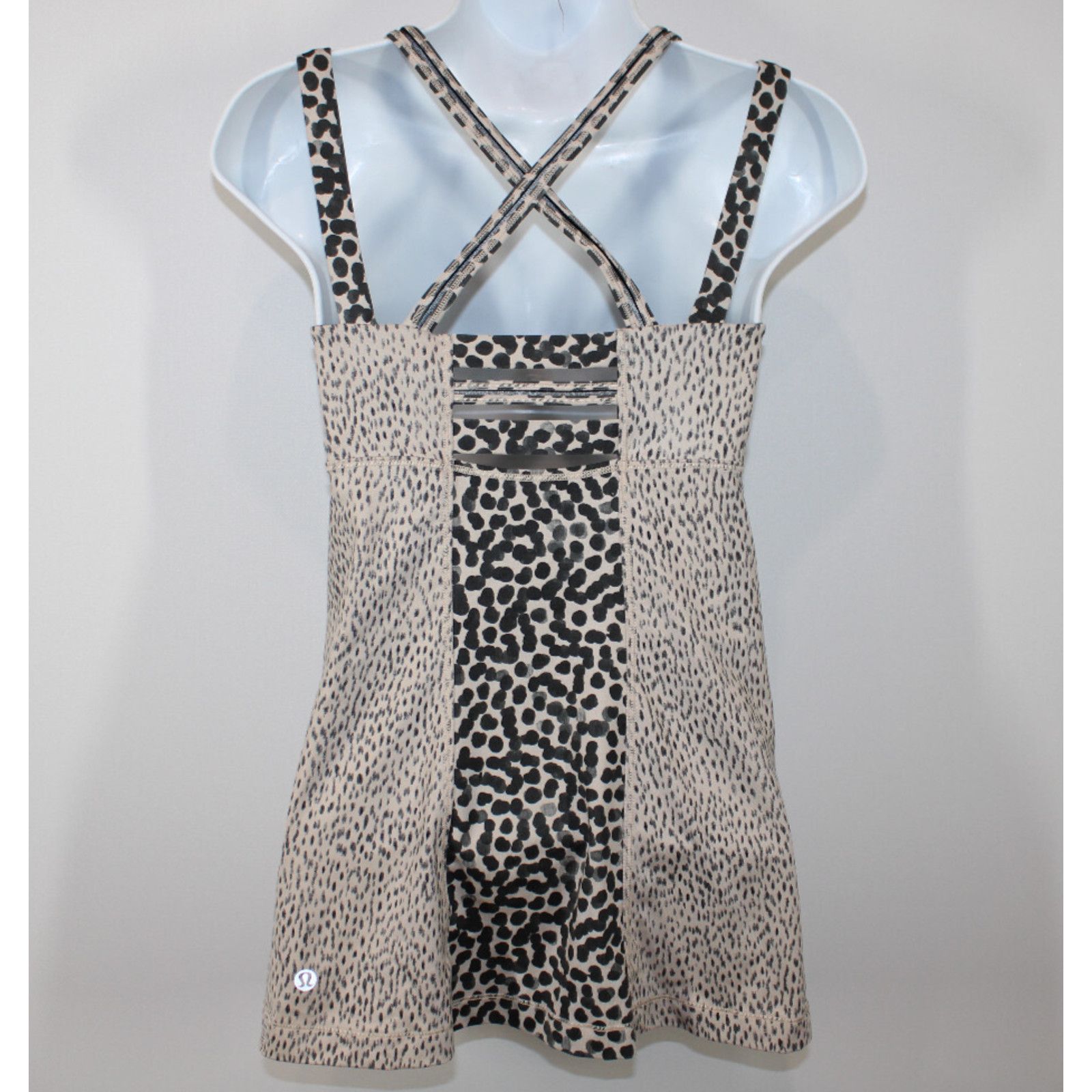 Lululemon LULULEMON Happy Strappy Tank Ace Spot Grain Dottie Dash Sz 6 Size M / US 6-8 / IT 42-44 - 4 Thumbnail
