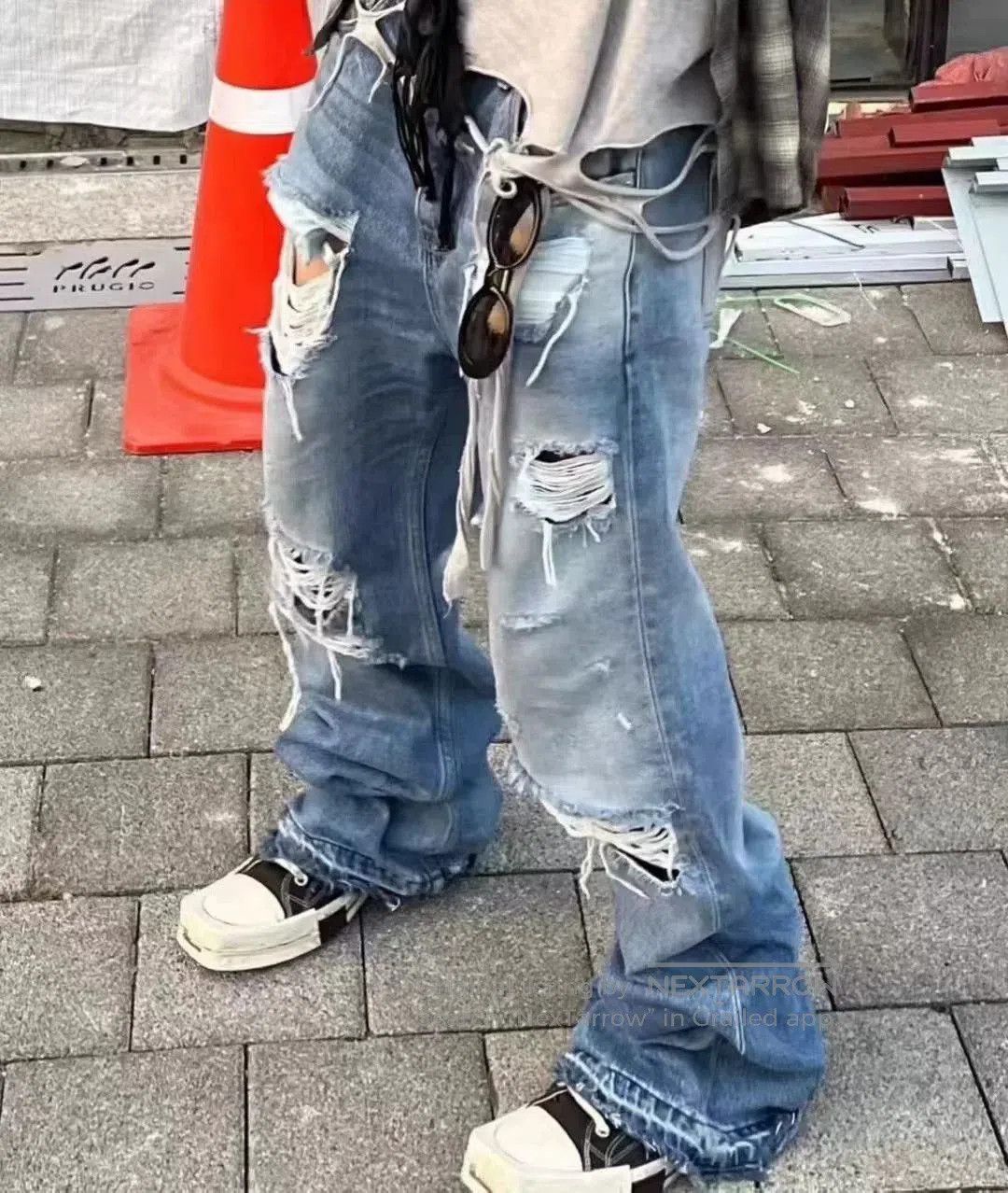 Other Undermycar Emostanceclub Distressed Jeans. Size US 26 / EU 42 - 5 Thumbnail