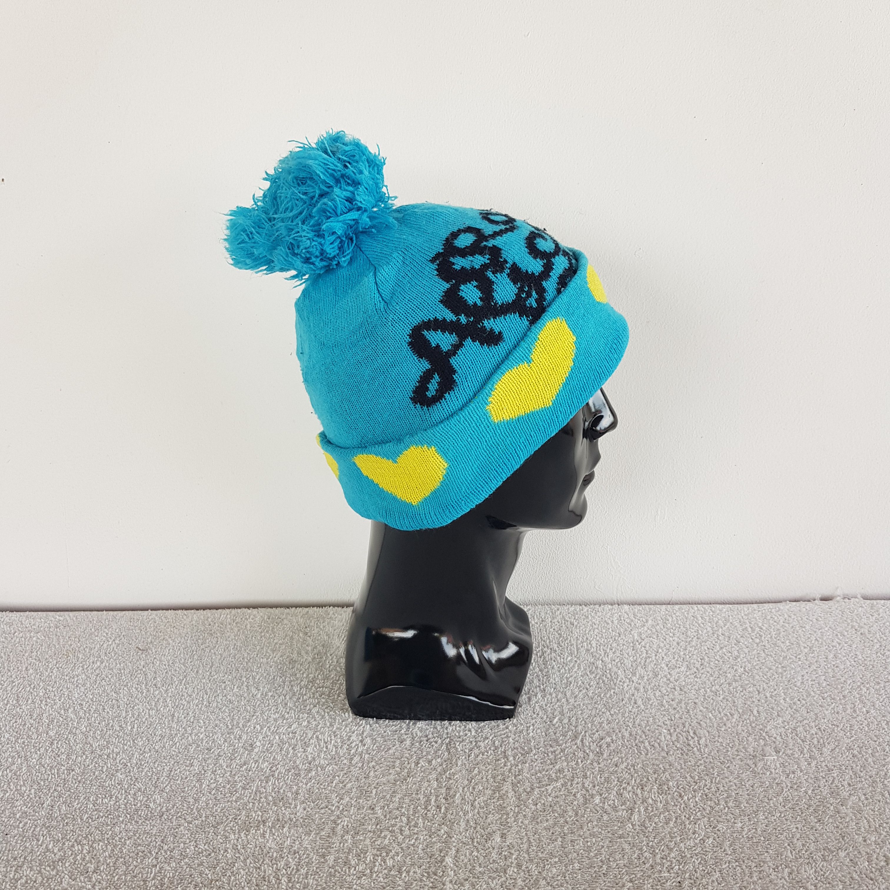 Japanese Brand Vintage Japanese Beanie Ribbed Knit Snow Caps Hats. Size ONE SIZE - 3 Thumbnail