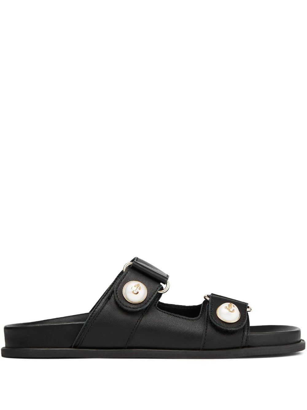 Jimmy Choo FAYENCE LEATHER SANDALS Size US 9 / IT 39 - 1 Thumbnail