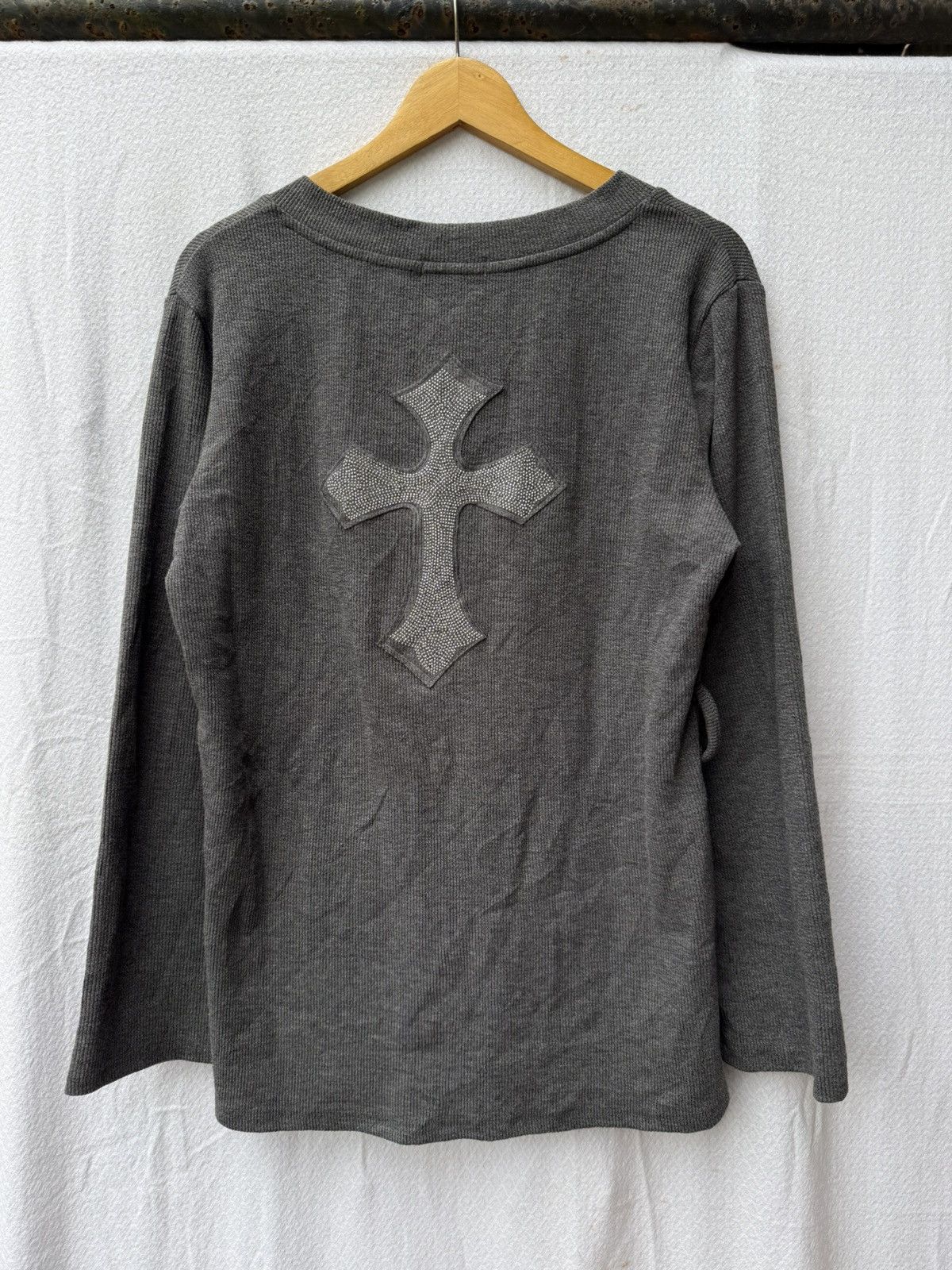 Japanese Brand Crosses japanese ifsixwasnine lgb style longsleeve Size US M / EU 48-50 / 2 - 2 Thumbnail