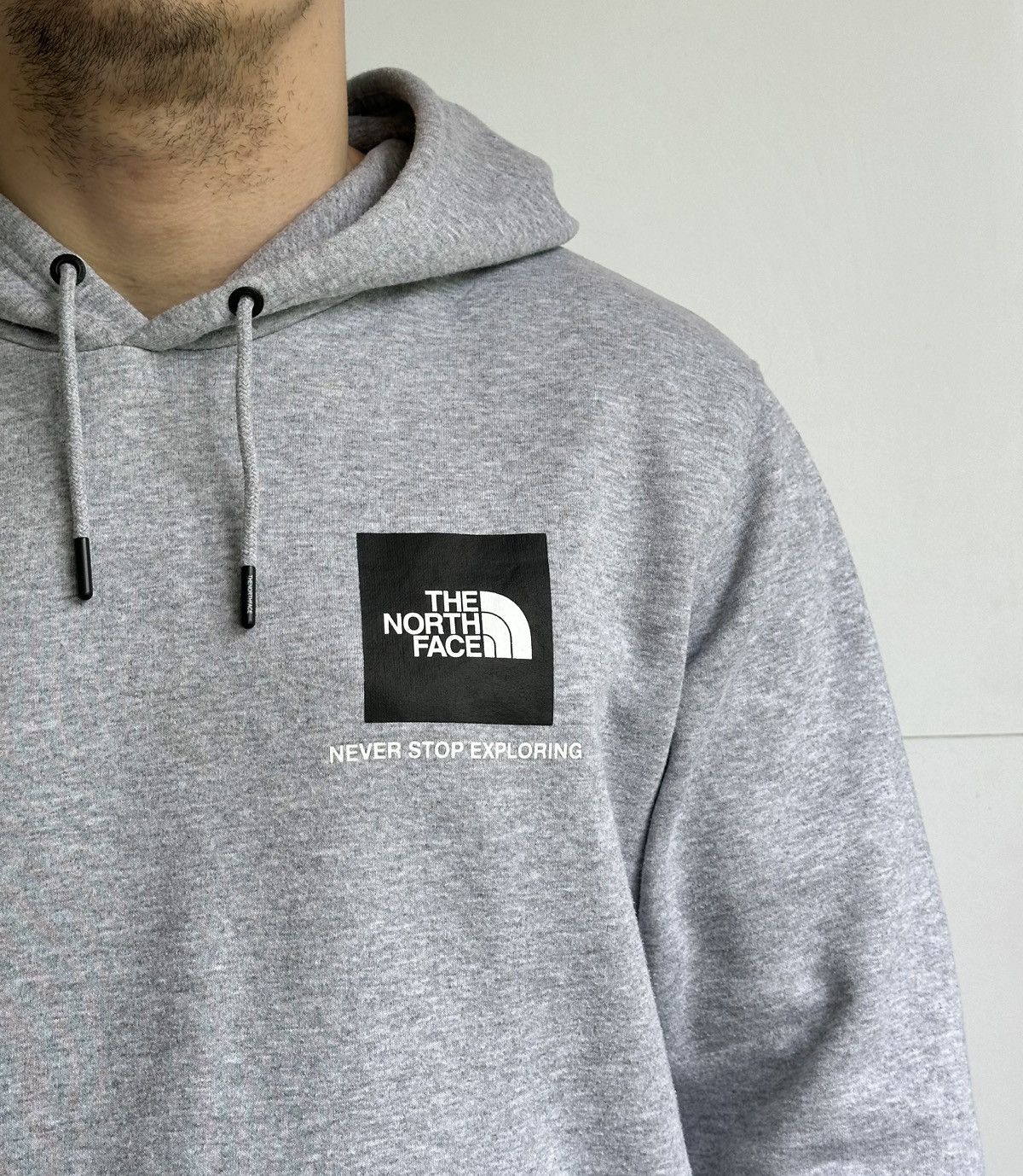 The North Face The North Face Fine Box Logo Hoodie Grey Mens Size XXL Size US XXL / EU 58 / 5 - 3 Thumbnail