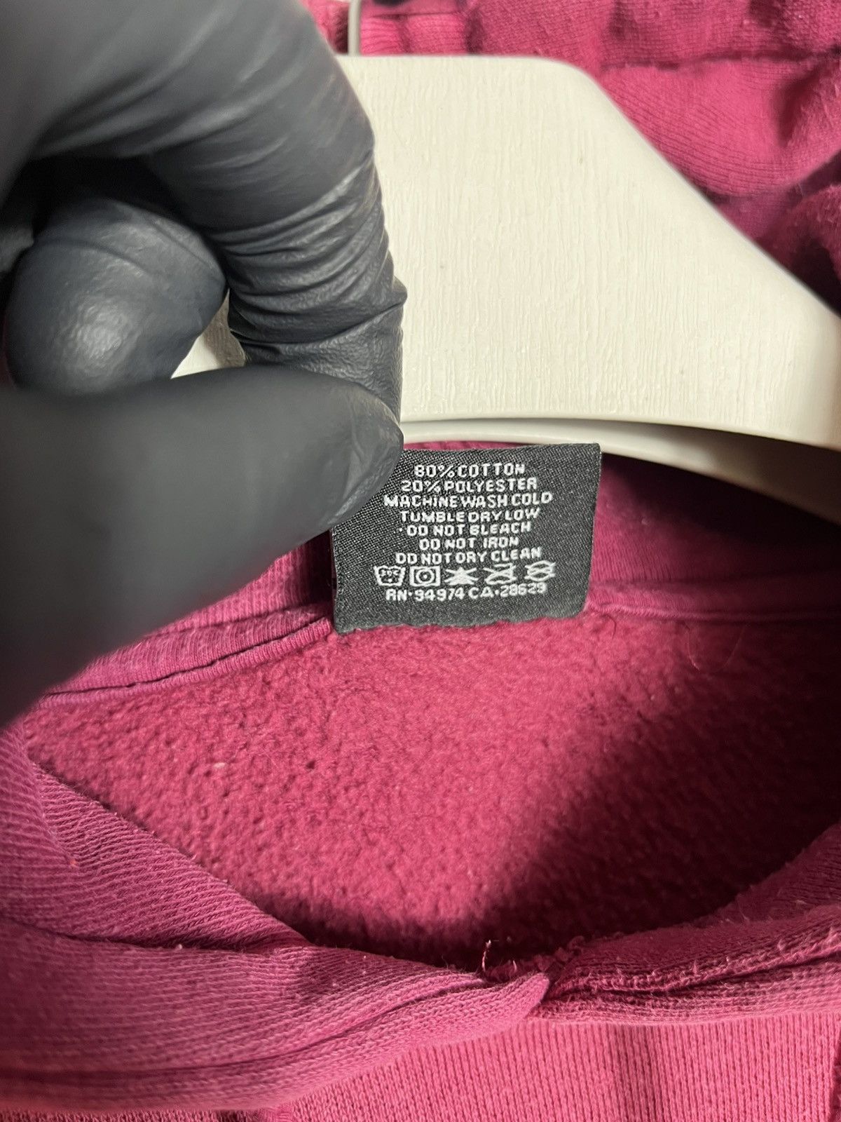 Stussy Stussy Hoodie 2000s vintage mens USA pink cotton casual Size US L / EU 52-54 / 3 - 4 Thumbnail