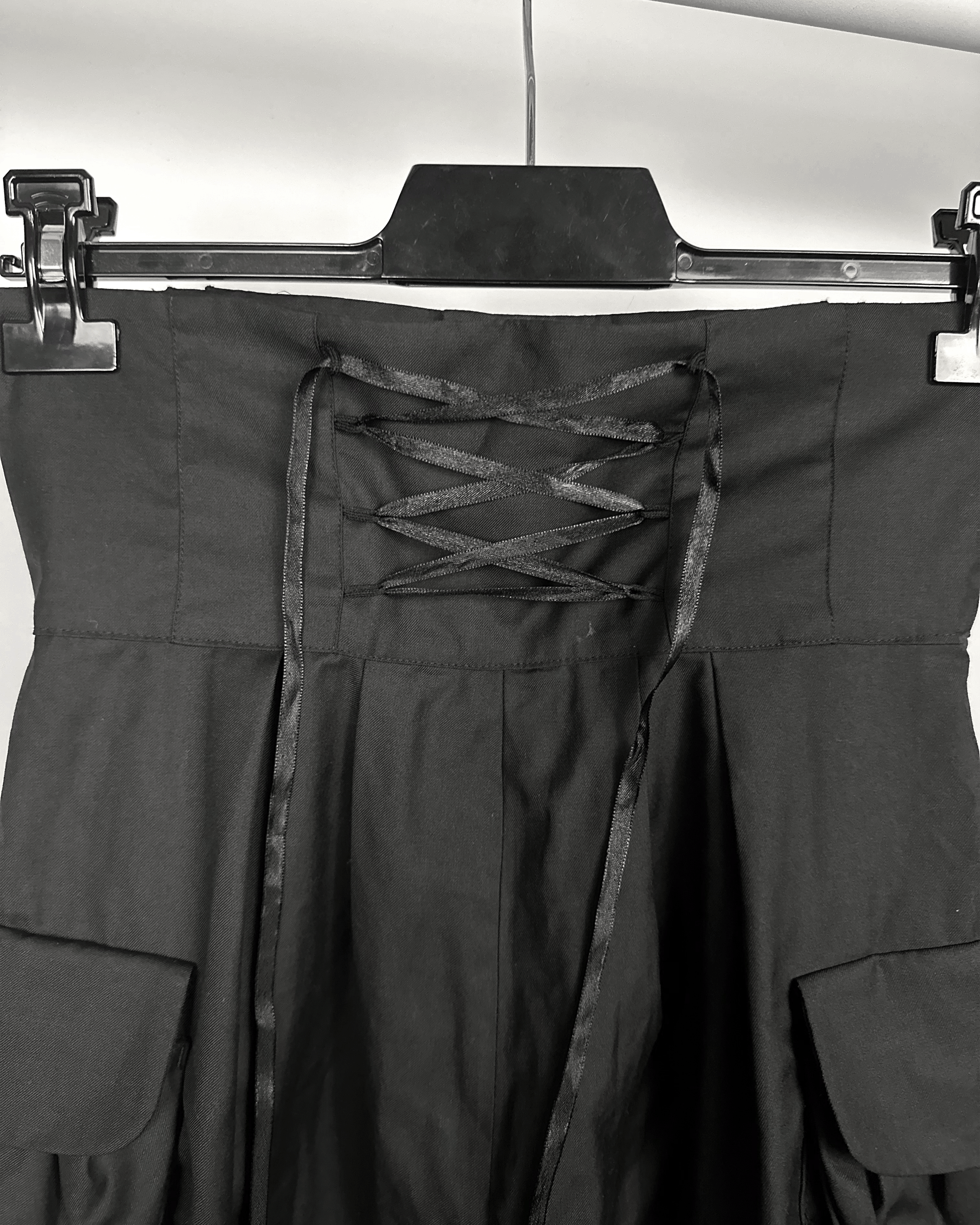 If Six Was Nine BPN Black Peace Now Corset Balloon Shorts Size US 27 - 7 Thumbnail