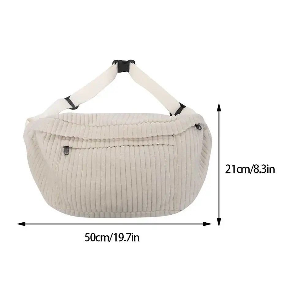 Designer Large Sling Shoulder Crossbody Casual Bag Size ONE SIZE - 5 Thumbnail