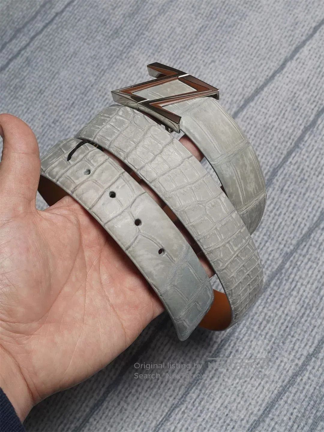 Zilli ZILLI E Fishskin Belt 105cm. Size ONE SIZE - 1 Thumbnail