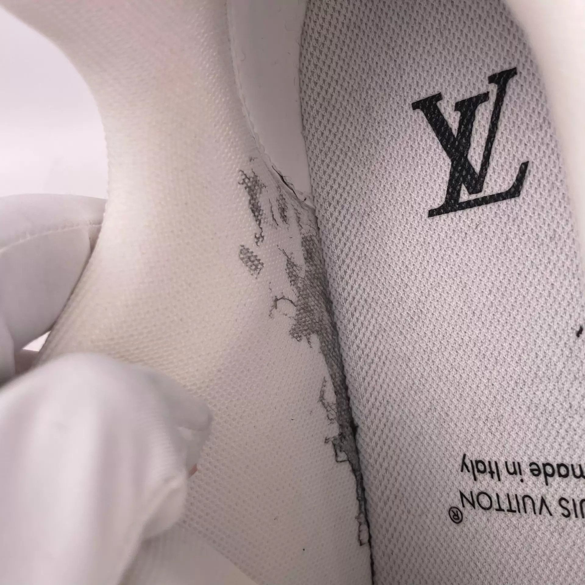 Louis Vuitton LV Trainer Flat EU39 Pink White Colorblocked Women's Size US 8.5 / IT 38.5 - 6 Thumbnail