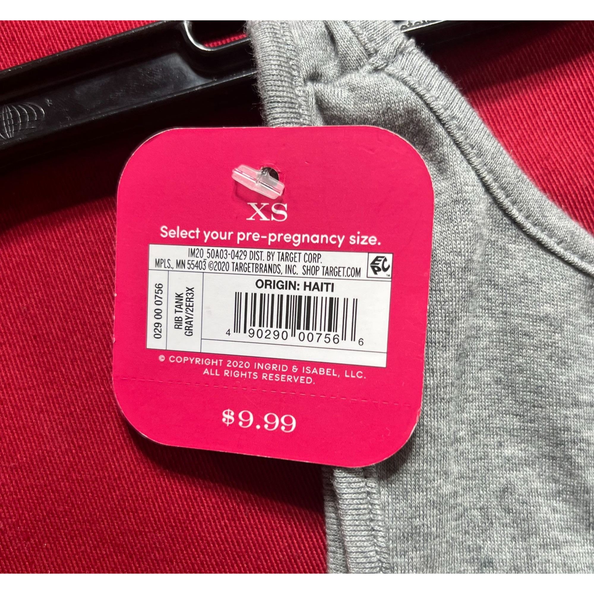 Other Isabel Maternity - Maternity Tank Top - Gray - Extra Small Size XS / US 0-2 / IT 36-38 - 10 Thumbnail