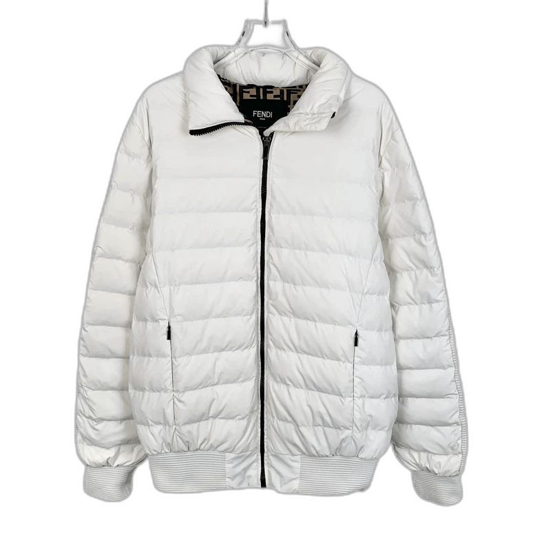 Fendi Fendi Logo Print Lining Puffer Jacket Size US S / EU 44-46 / 1 - 1 Thumbnail