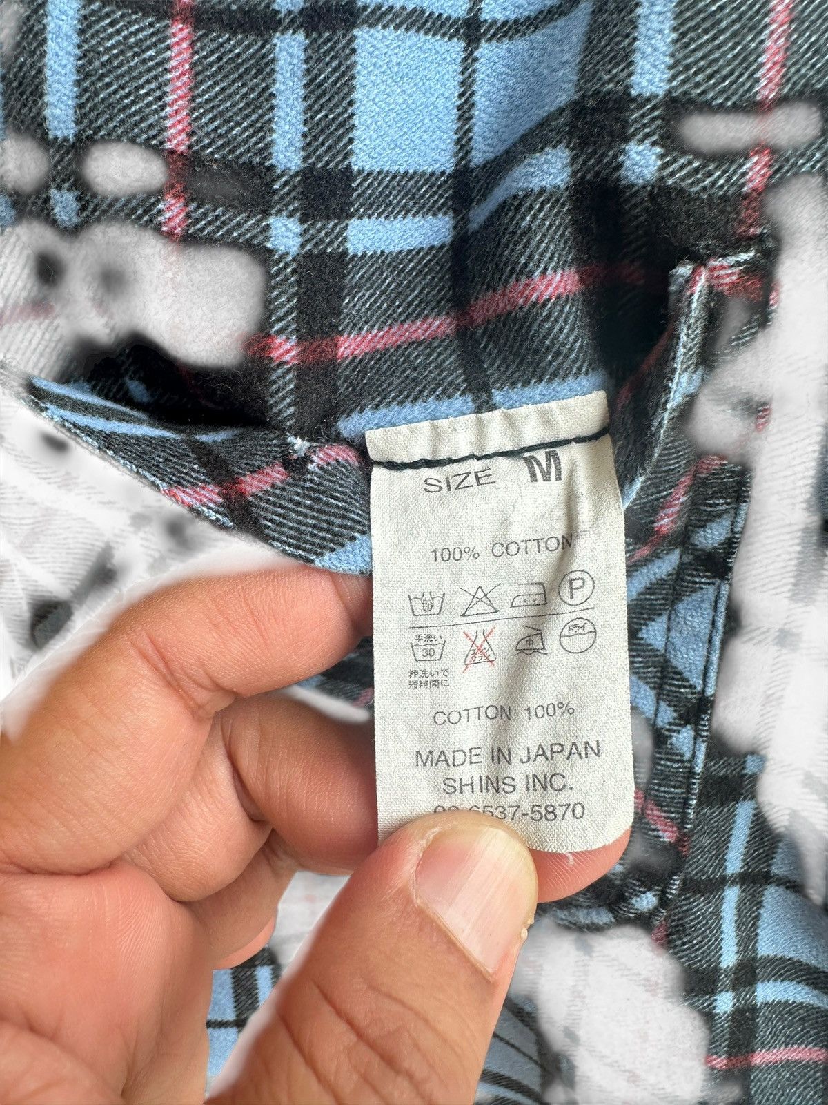 Denime Denime Japan Checkered Flannel Worker Shirt Size US M / EU 48-50 / 2 - 7 Thumbnail