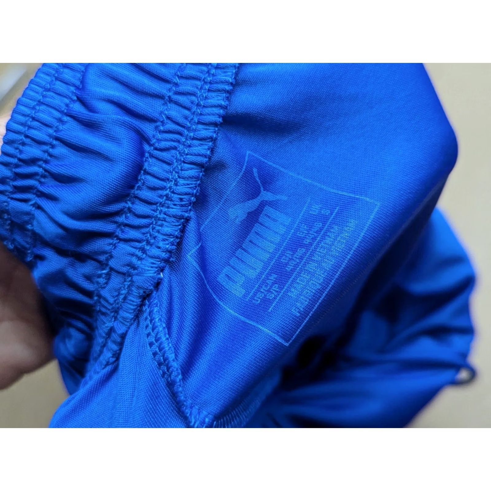 Puma PUMA Crystal Palace Football Shorts Mens S Blue 2019 Training Drawstring Athletic Quick Dry/Nylon Polyester - Vintage Size US 29 - 6 Thumbnail