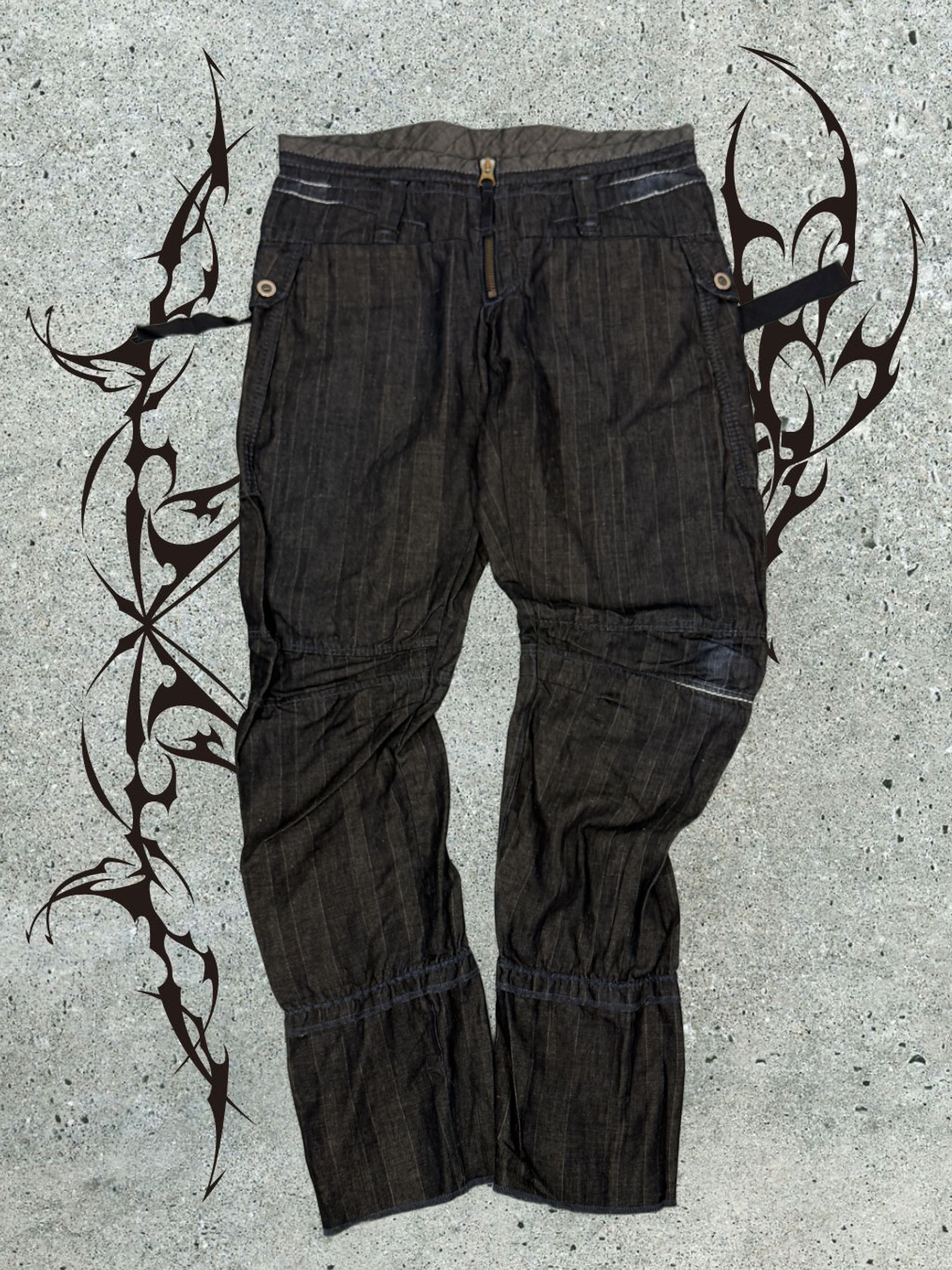 Marithe + Francois Girbaud Vintage M+FG bondage denim pants Size 30" / US 8 / IT 44 - 1 Thumbnail