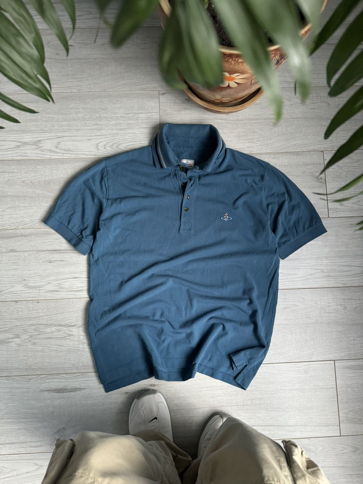 Vintage × Vivienne Westwood Vivienne Westwood polo shirt Size US L / EU 52-54 / 3 - 1 Thumbnail