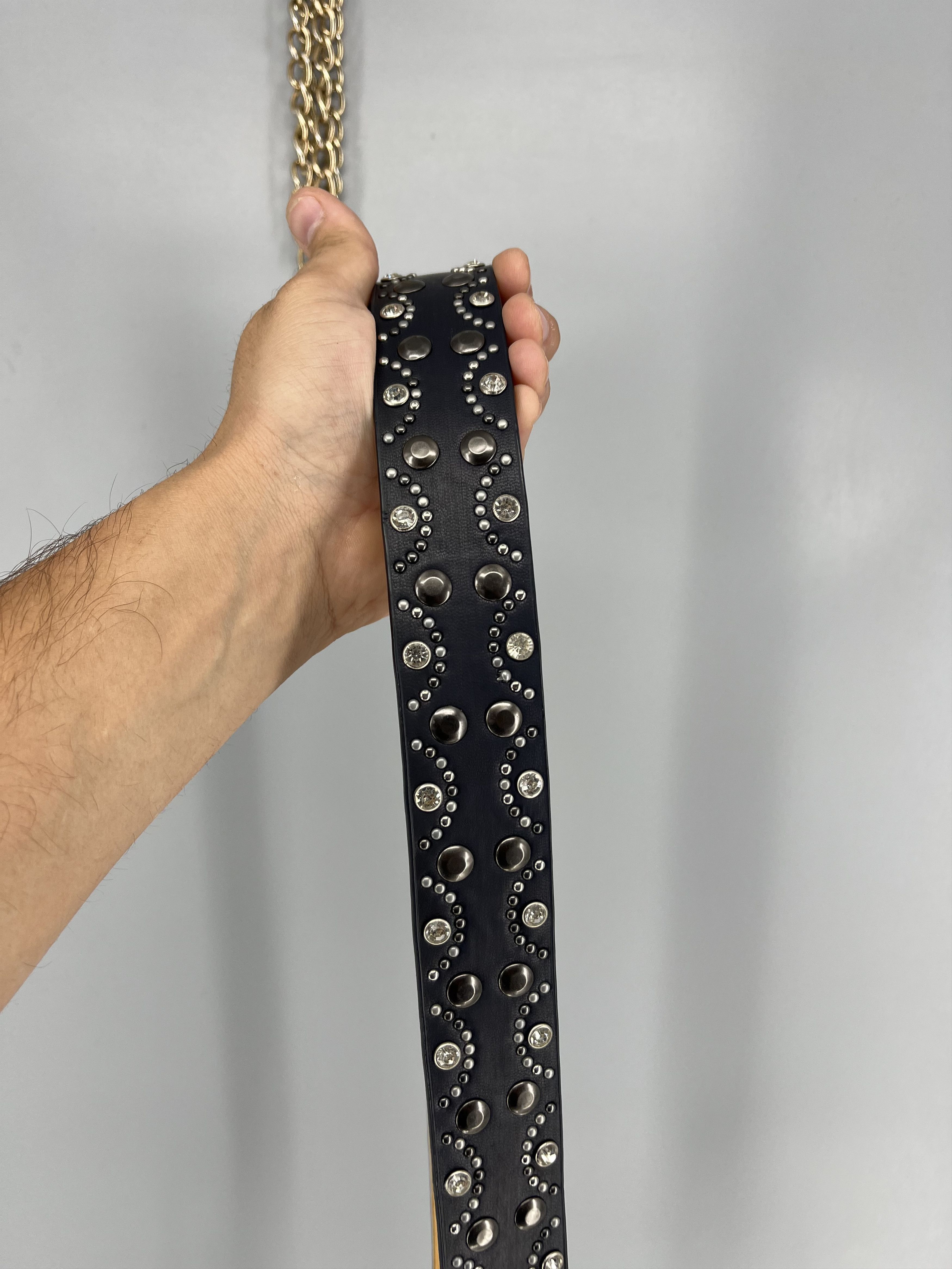 Japanese Brand Vintage 90s Punk Belt Leather Band Rock Y2K 90s Y2K Size ONE SIZE - 8 Thumbnail