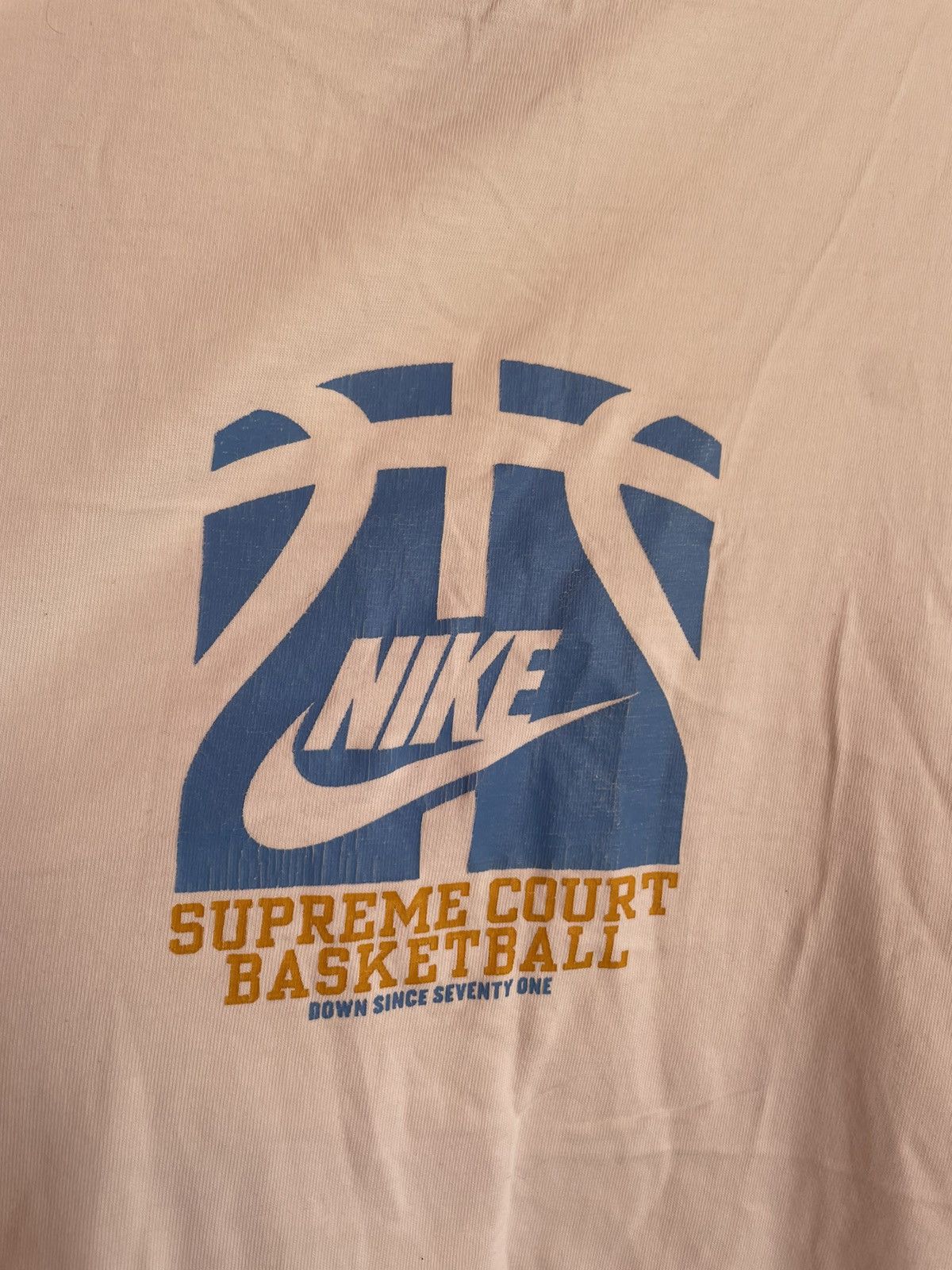 Nike Vintage Nike Supreme Court Basketball Y2K Streetwear Tee Size US M / EU 48-50 / 2 - 3 Thumbnail