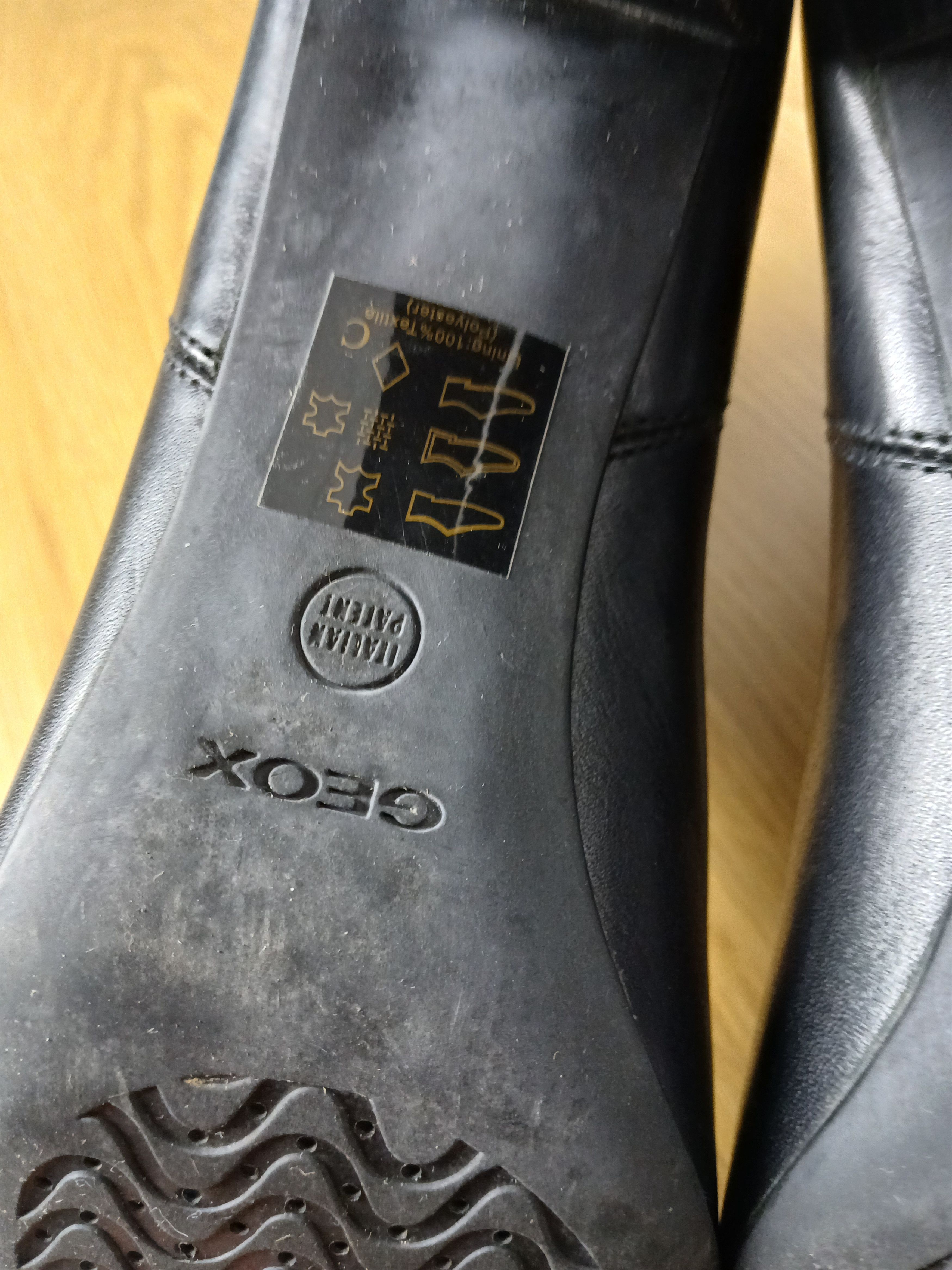 Geox × Leather Vintage Geox Leather Boots Size US 9 / IT 39 - 7 Thumbnail