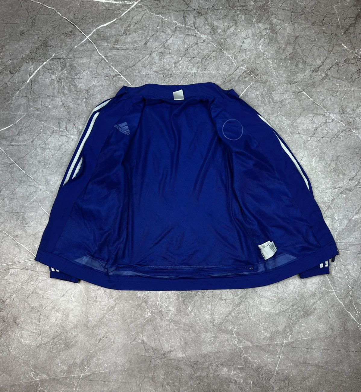 Adidas Adidas FC Chelsea Vintage Nylon Soccer Track Jacket Y2K Size US S / EU 44-46 / 1 - 3 Thumbnail