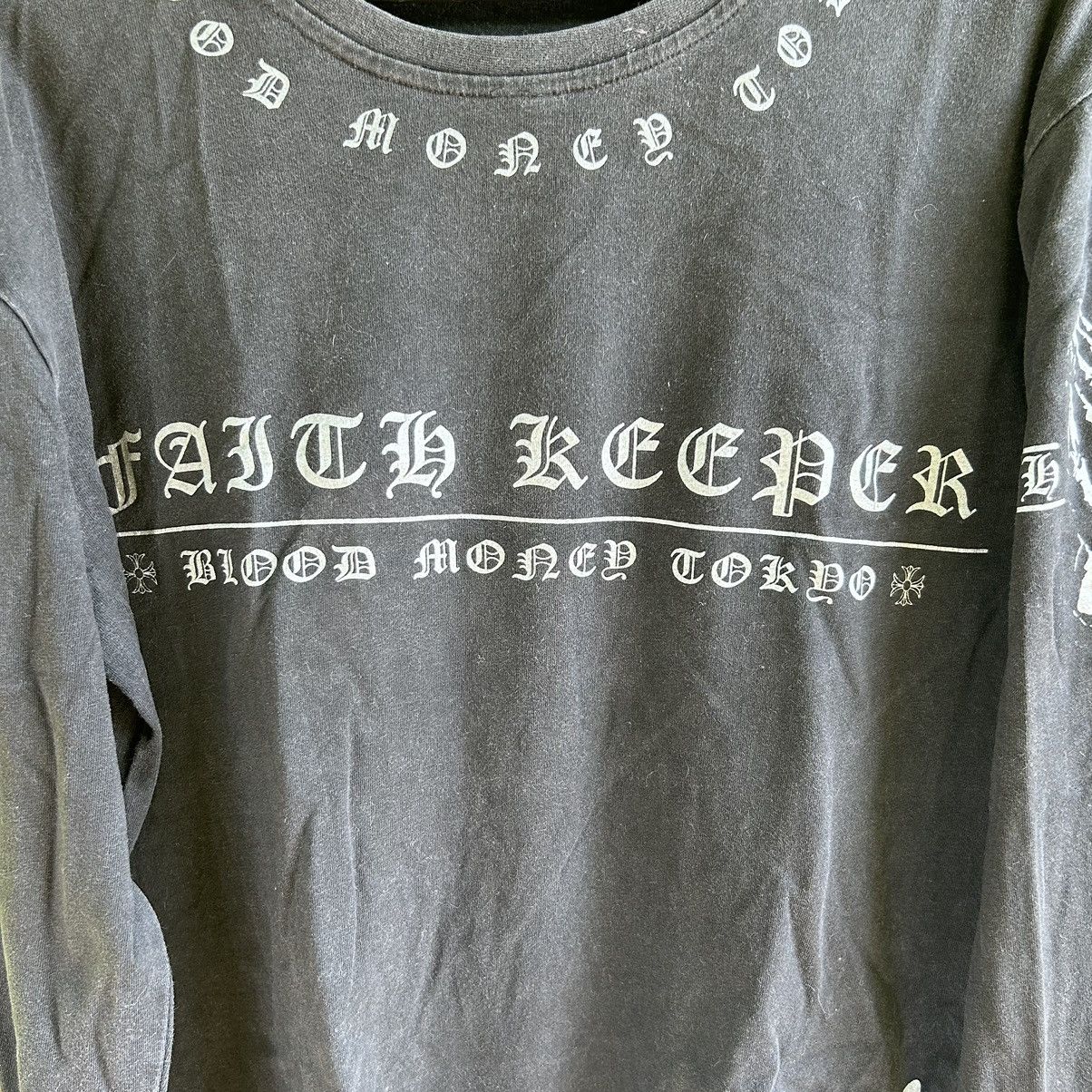 Vintage Vintage Blood Money Tokyo Chrome Design T-Shirt Size US M / EU 48-50 / 2 - 3 Thumbnail