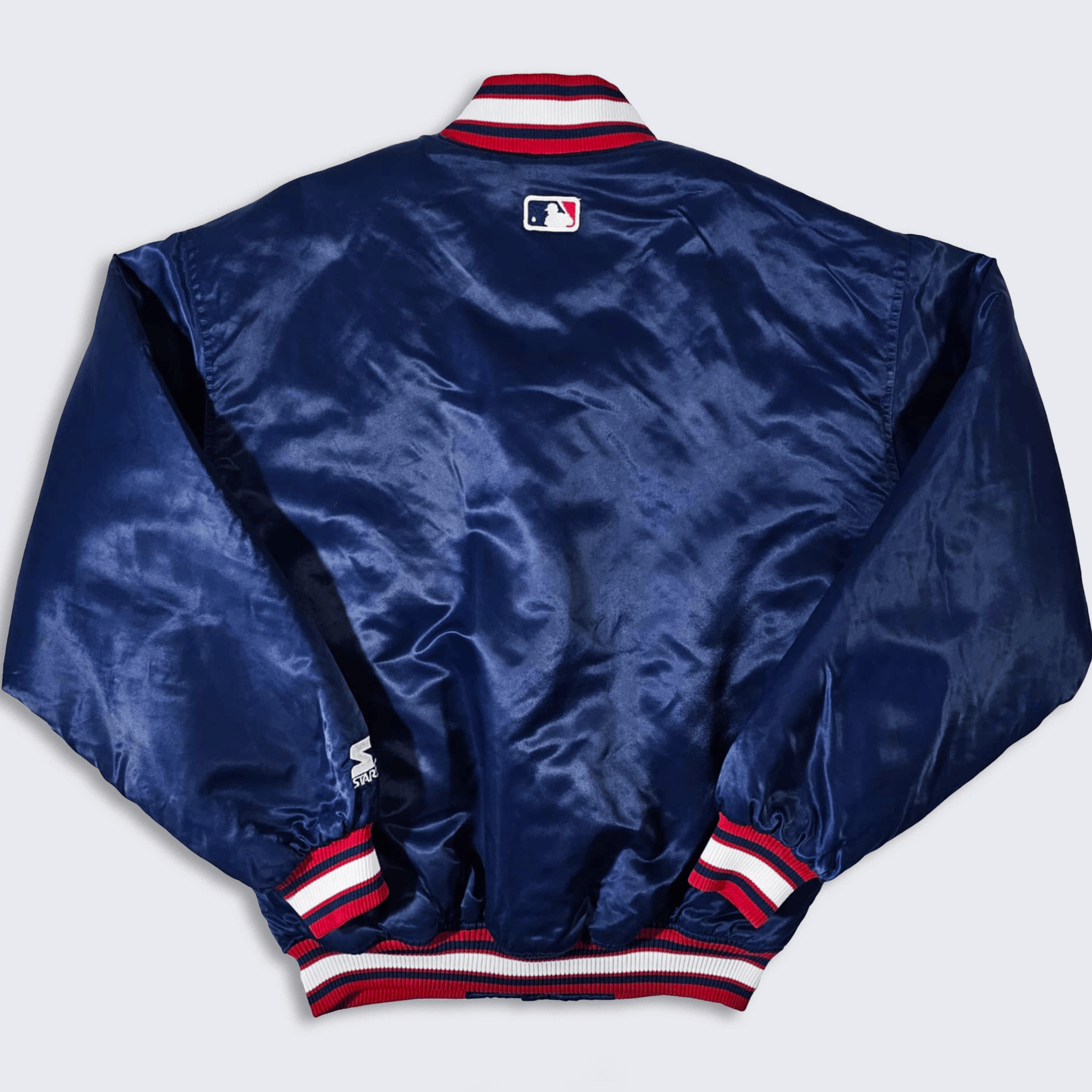 MLB × Starter × Vintage Atlanta Braves Vintage 90s Starter Satin Bomber Jacket Size US M / EU 48-50 / 2 - 2 Thumbnail