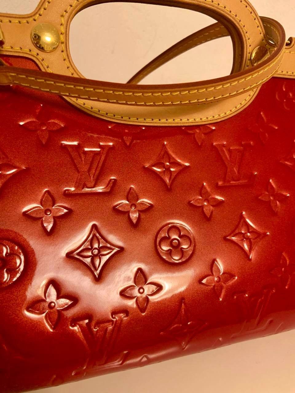 Louis Vuitton Louis Vuitton Monogramm Vernis drive Roxbury Tasche Rot Size ONE SIZE - 8 Thumbnail