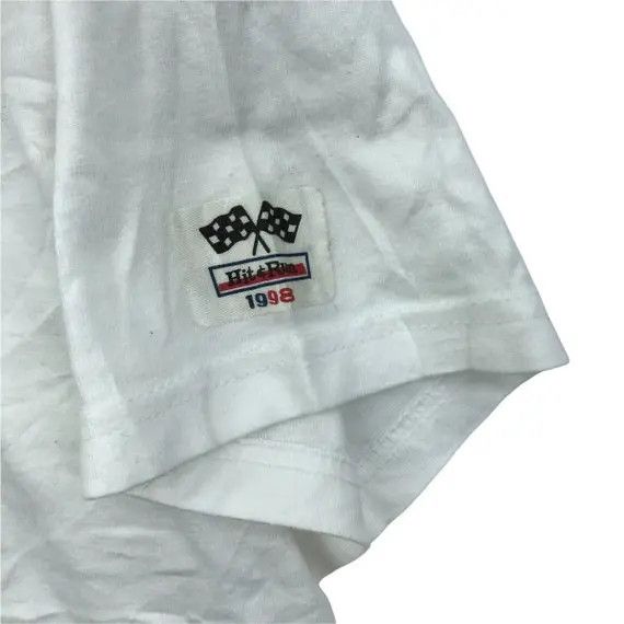 Japanese Brand Vtg 1998 MOONEYES MOTOMACHI YOKOHAMA Racing Team Tee Shirt Size US M / EU 48-50 / 2 - 6 Thumbnail