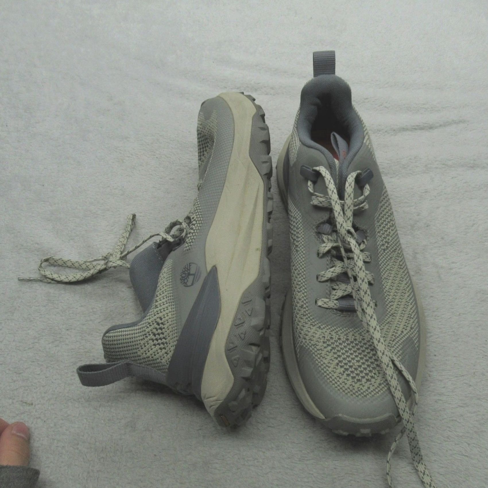 Timberland Timberland Mens Sneakers Grey Motion Access Low Lightweight Knit Athletic Casual Walk Hiking Shoes Mens 9 Grey Size US 9 / EU 42 - 2 Thumbnail