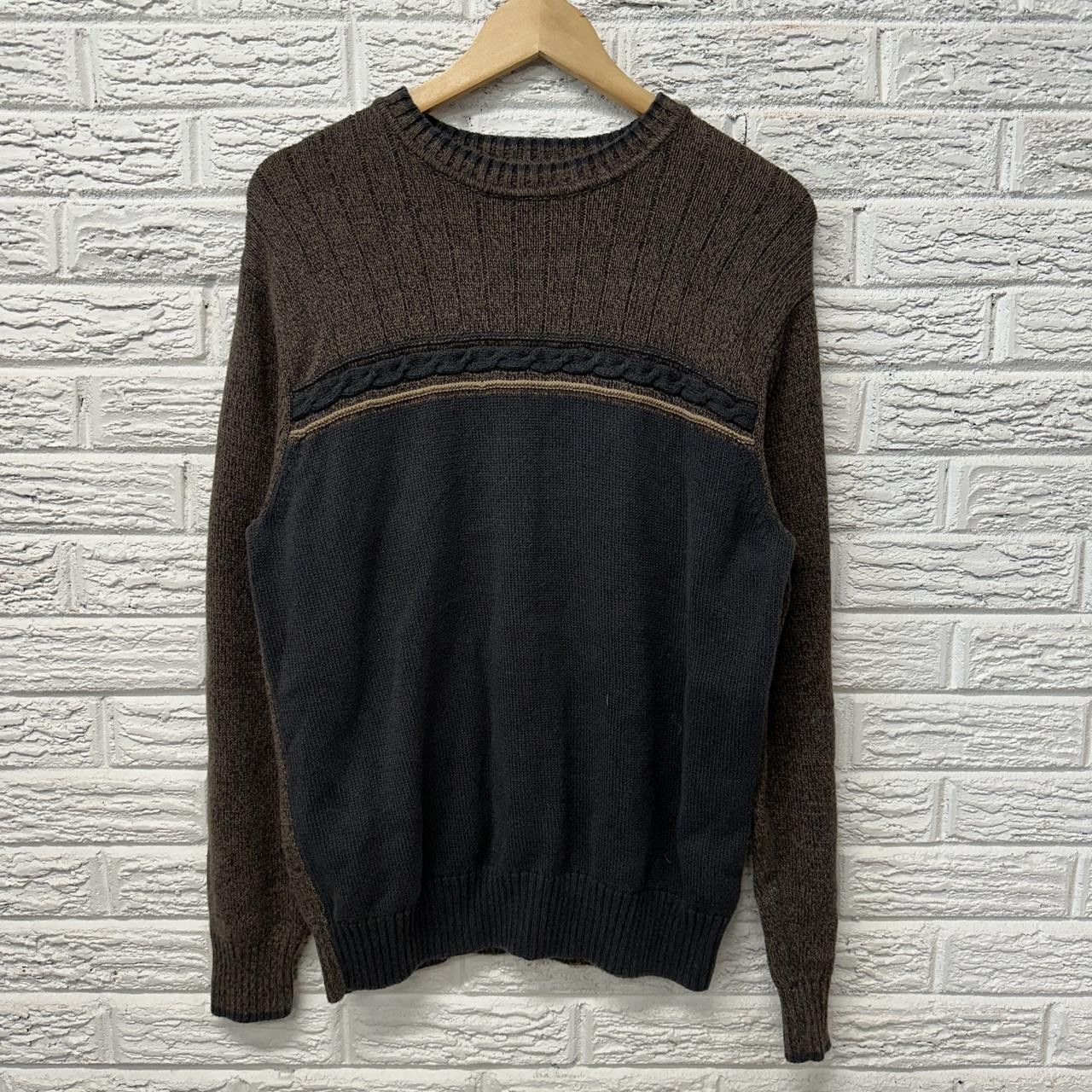 Dockers Vintage Dockers 100% Cotton Brown Knit Sweater Large Size US L / EU 52-54 / 3 - 2 Thumbnail