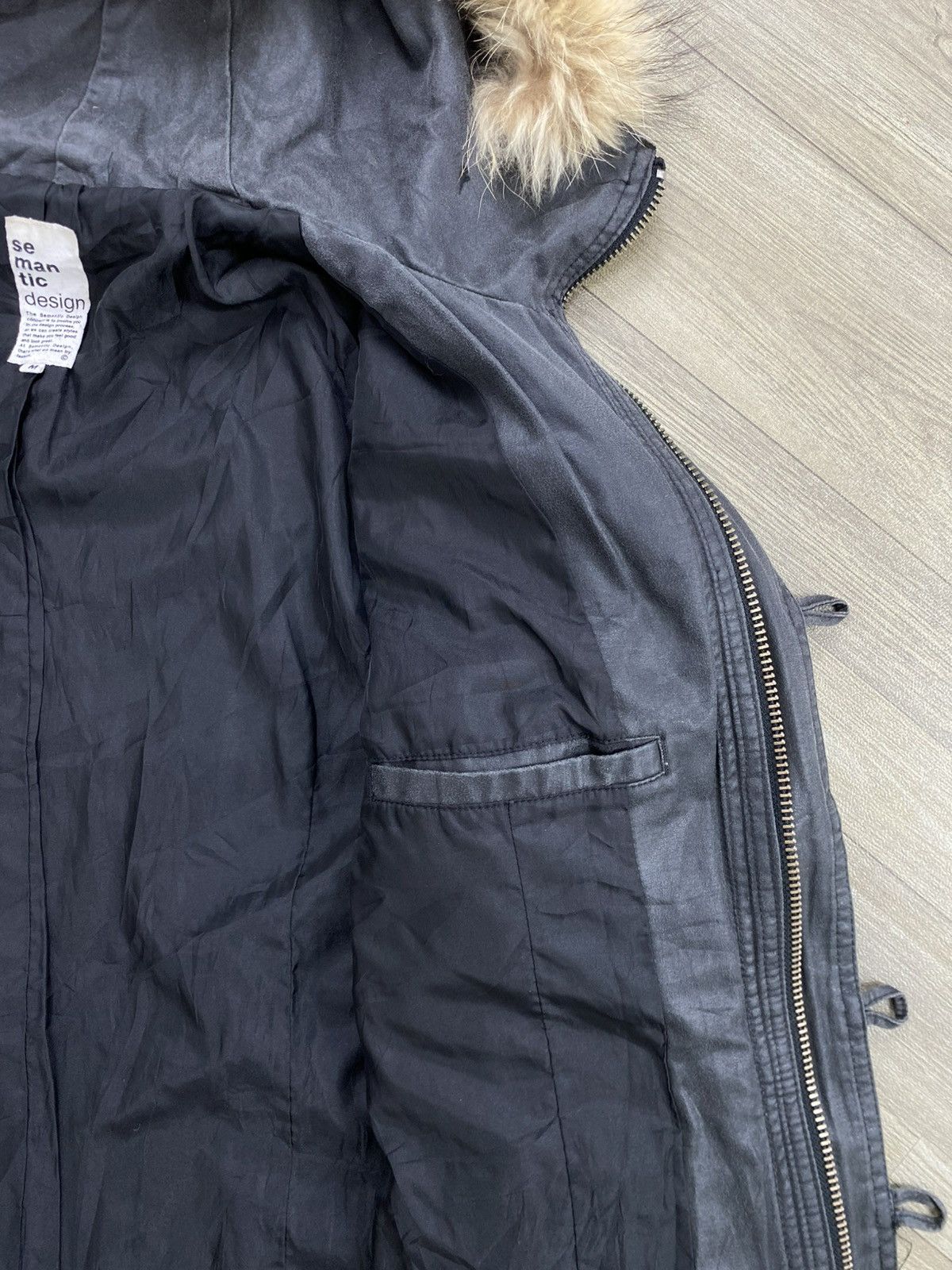 semanticdesign 00s SEMANTICDESIGN FUR JACKET SEDITIONARIES IFSIX LGB STYLE Size US XL / EU 56 / 4 - 14 Thumbnail